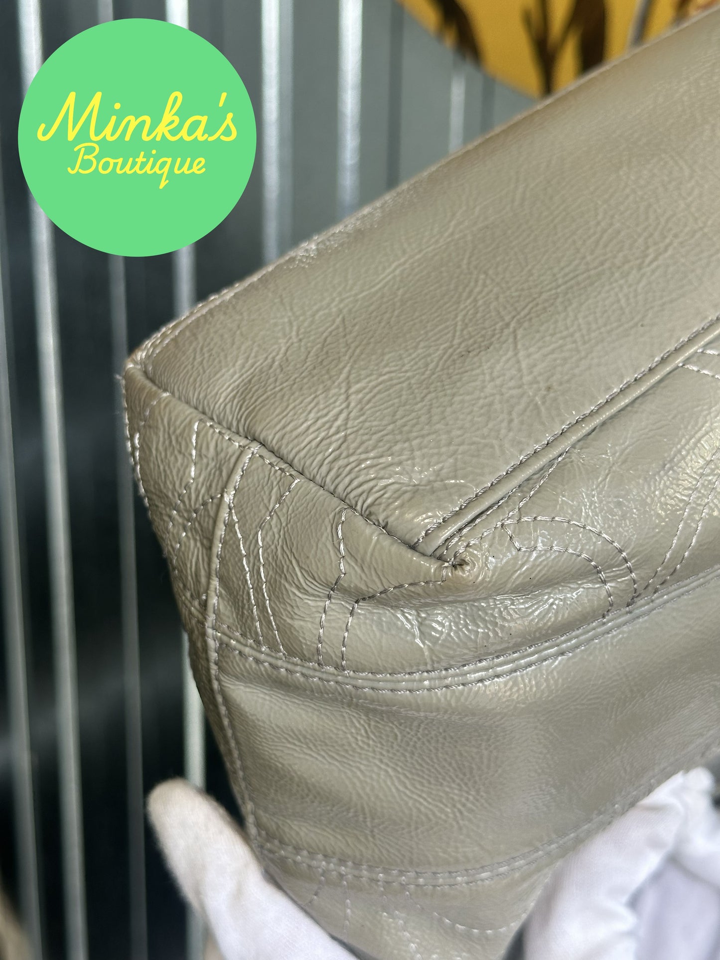 Coach Ashley Signature Patent tote