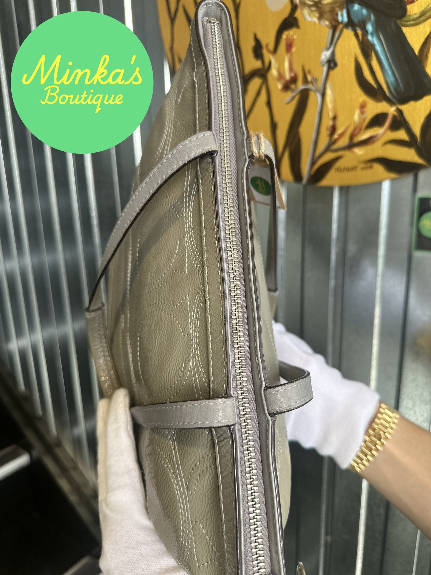 Coach Ashley Signature Patent tote