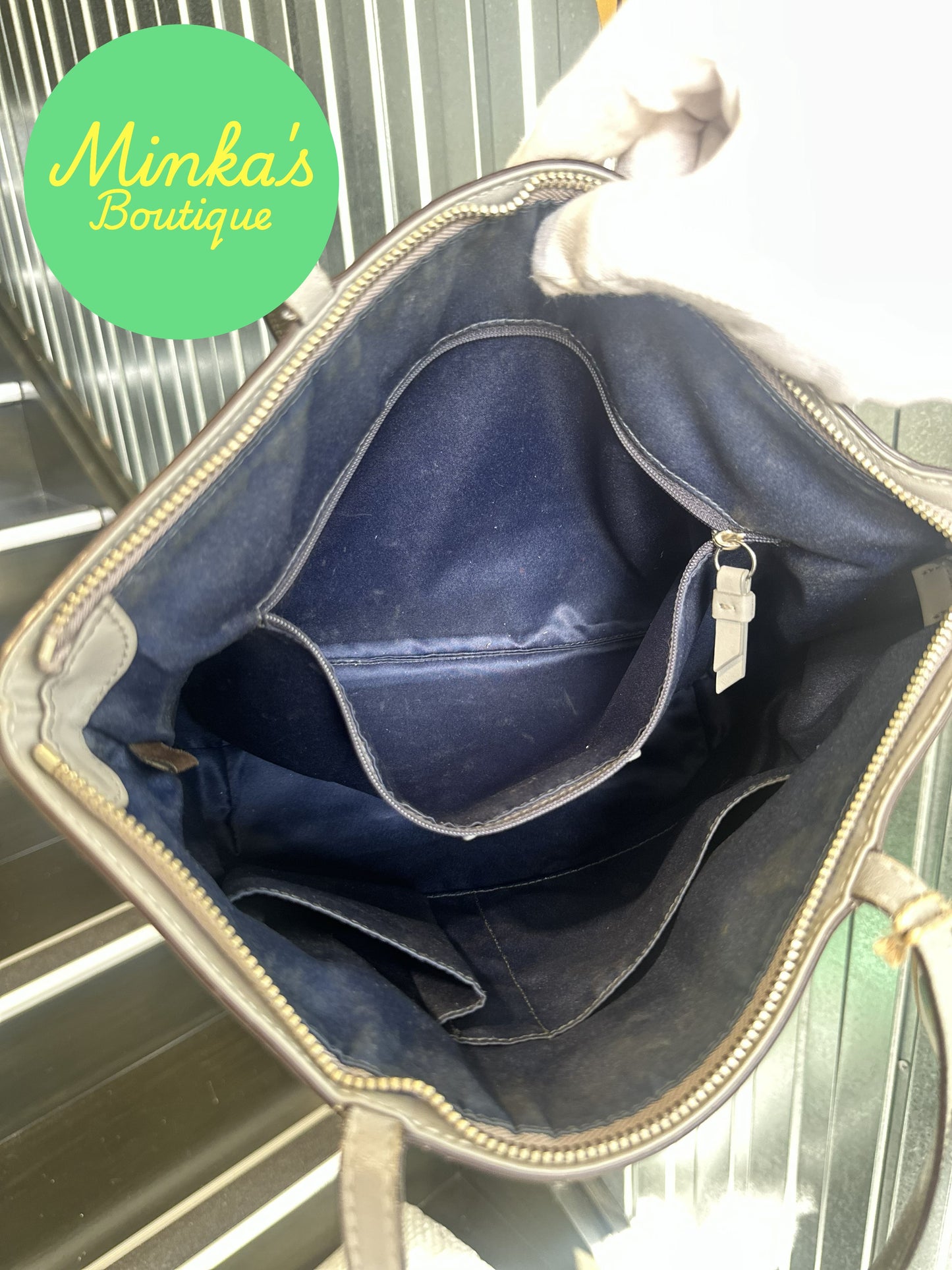 Coach Ashley Signature Patent tote