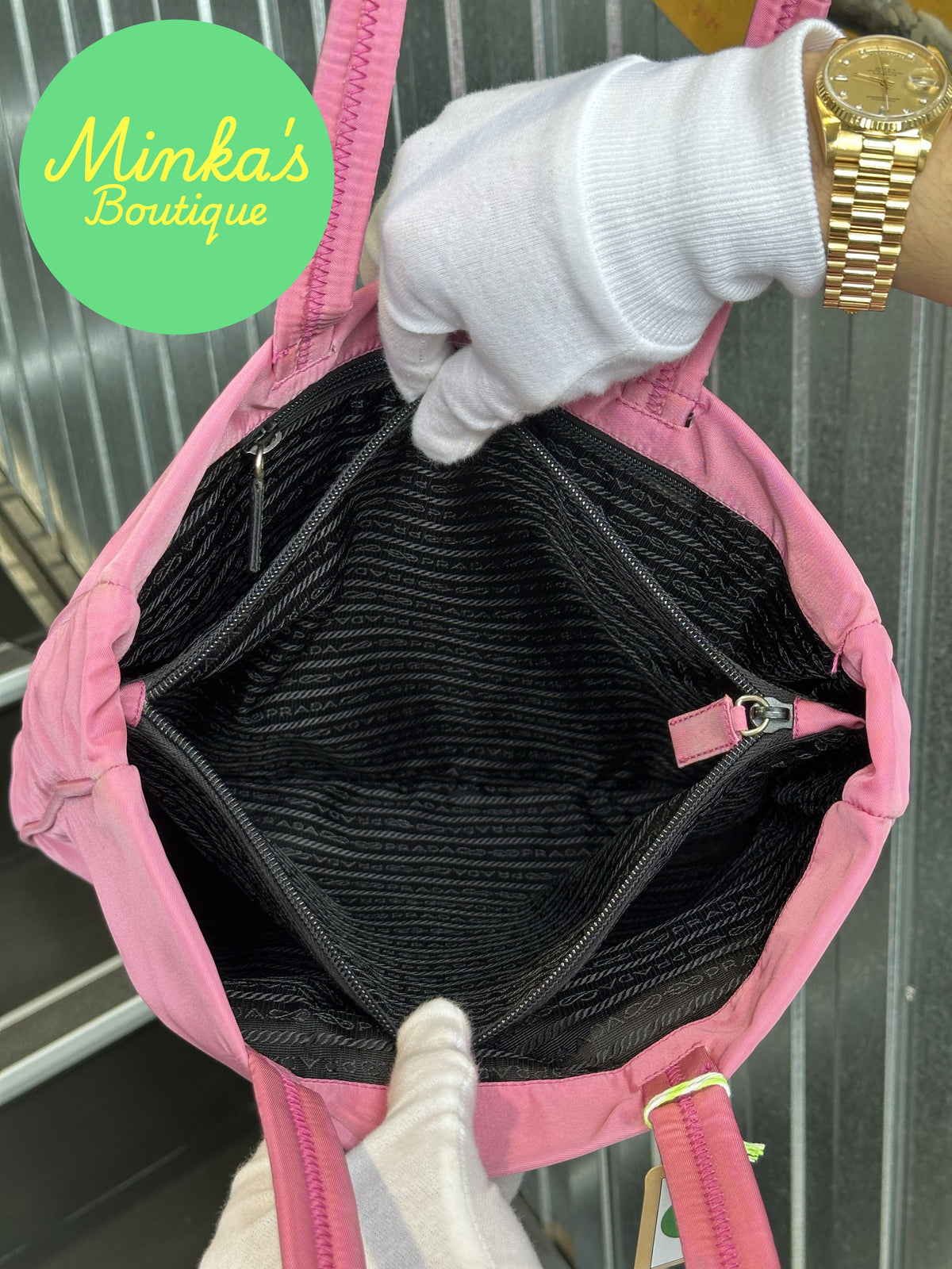 Prada Tessuto Nylon Tote