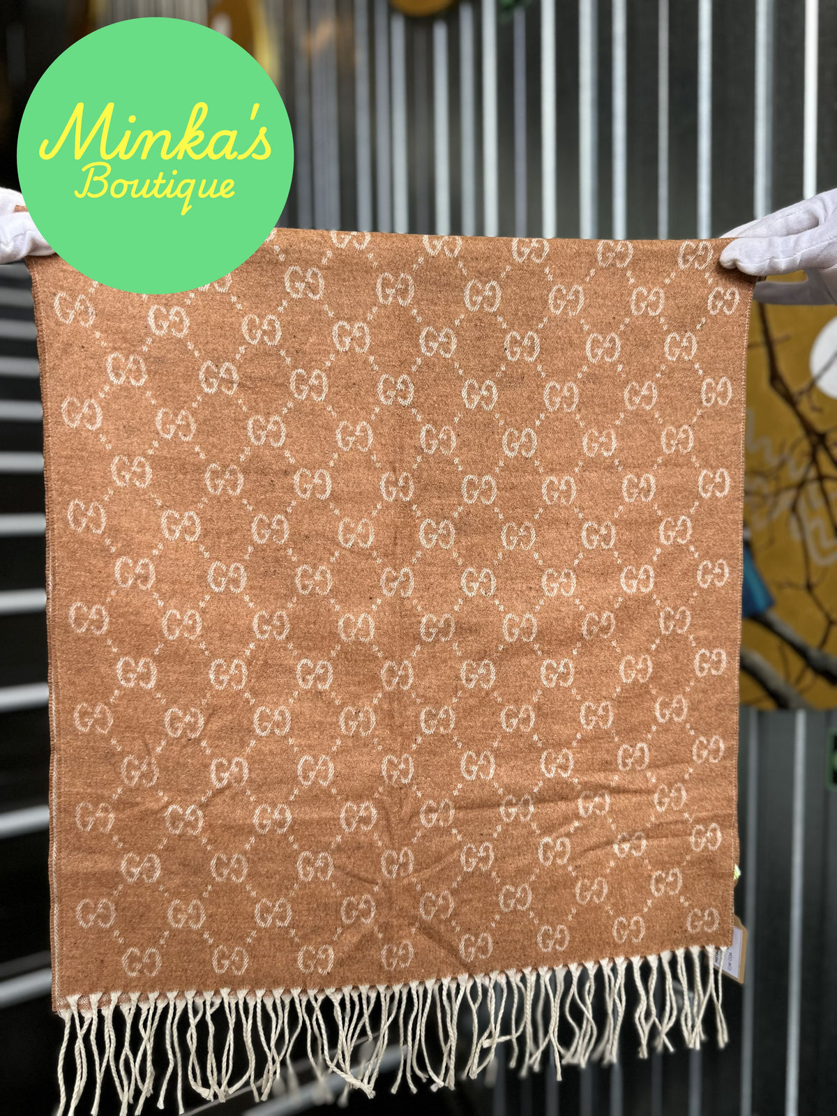 Gucci GG Silk Scarf