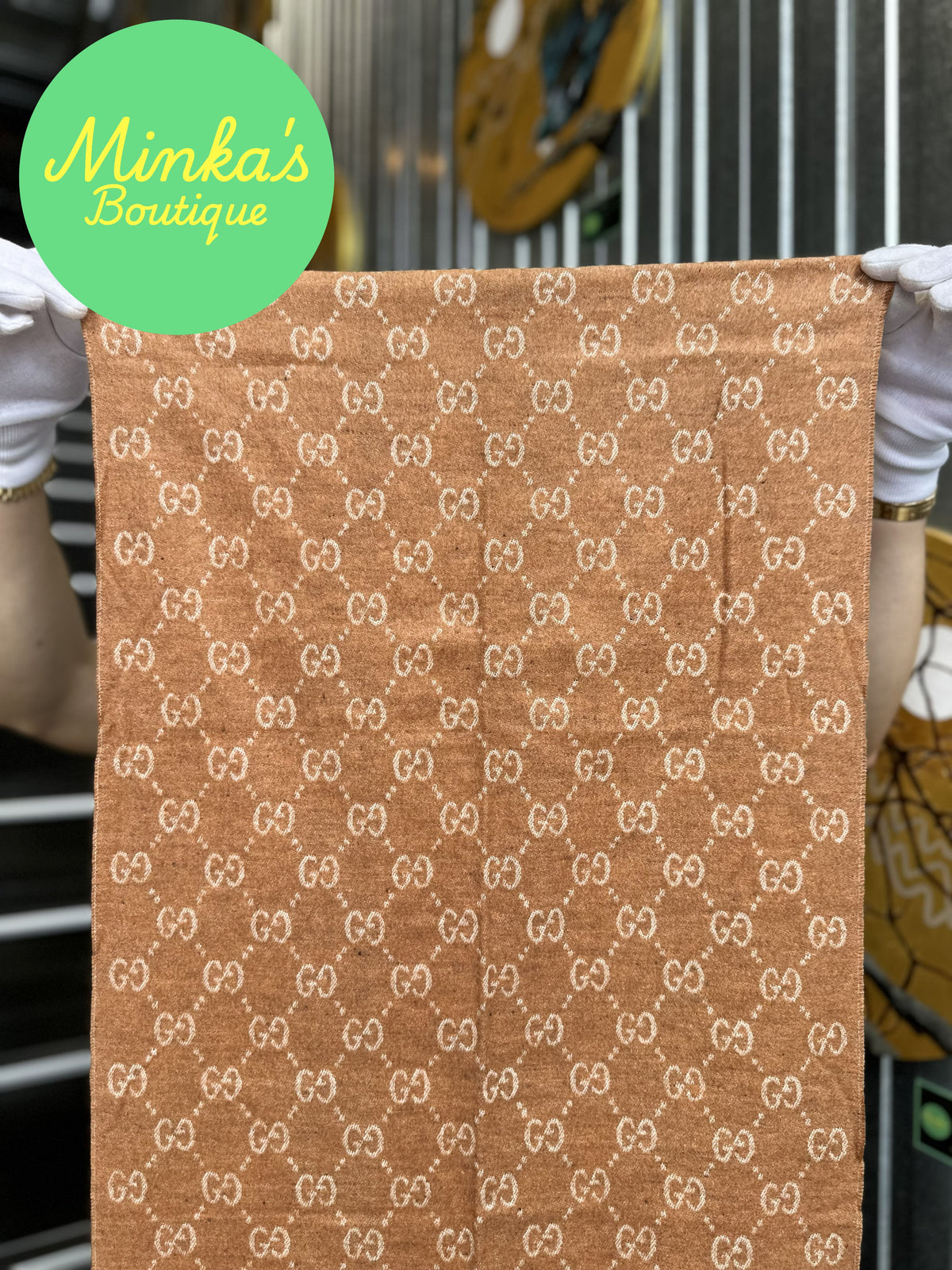 Gucci GG Silk Scarf