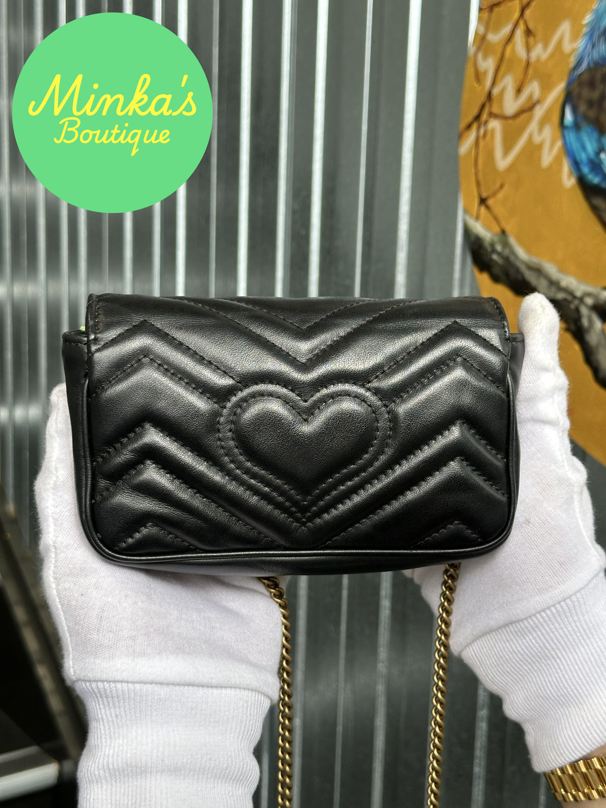 Gucci GG Marmont Super Mini Shoulder Bag