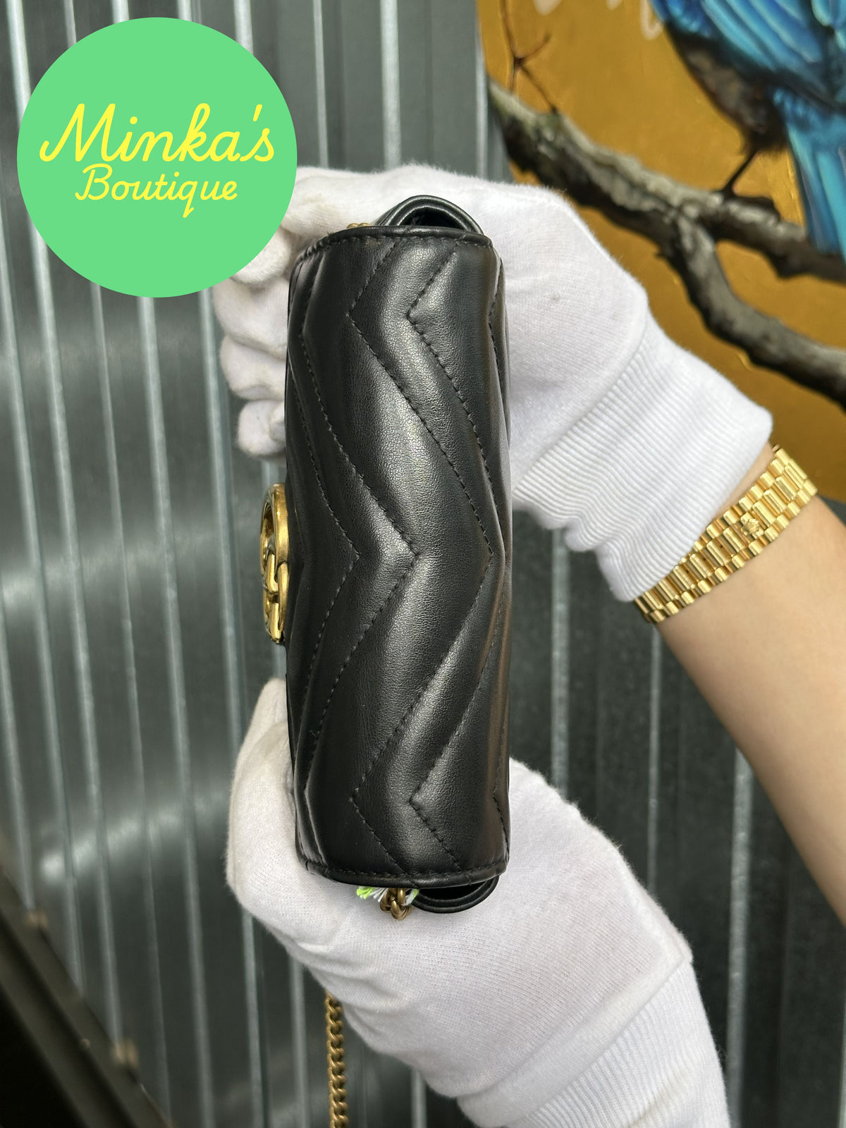 Gucci GG Marmont Super Mini Shoulder Bag