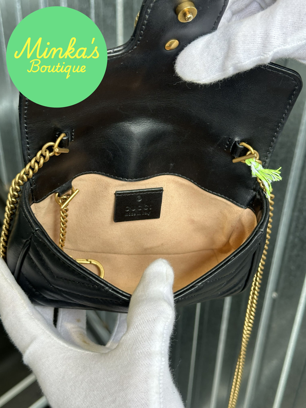 Gucci GG Marmont Super Mini Shoulder Bag