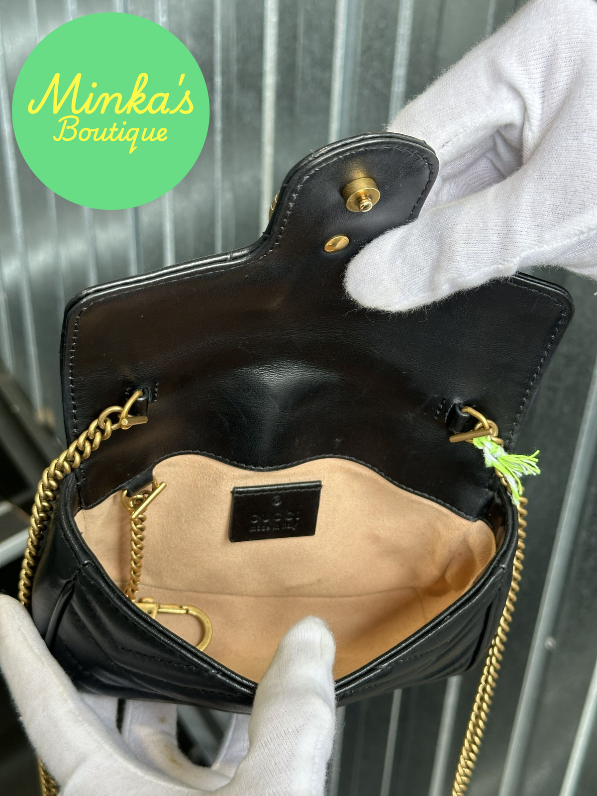 Gucci GG Marmont Super Mini Shoulder Bag