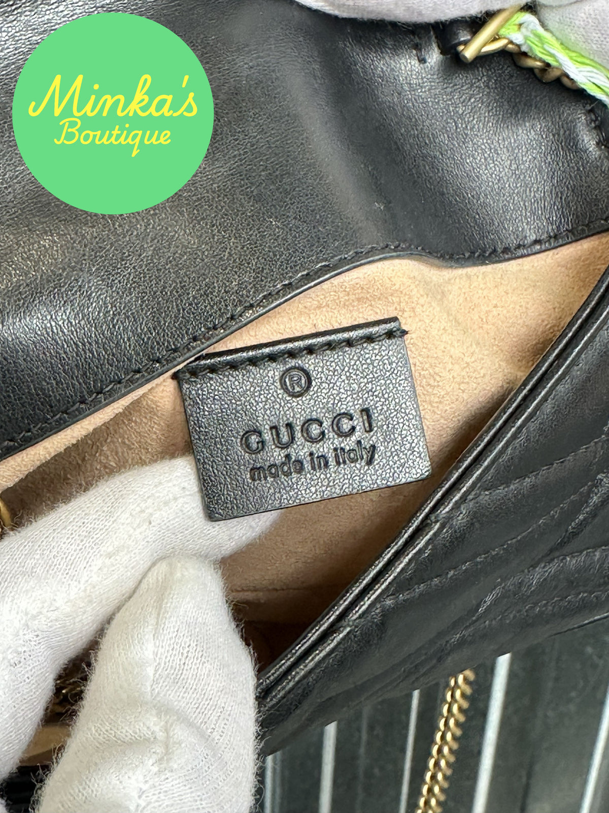 Gucci GG Marmont Super Mini Shoulder Bag