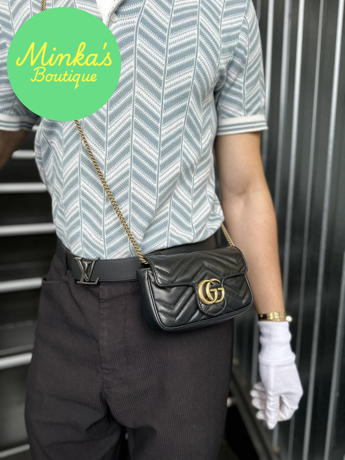 Gucci GG Marmont Super Mini Shoulder Bag