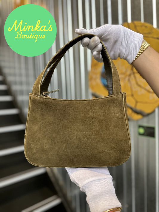 Bally Baguette Suede