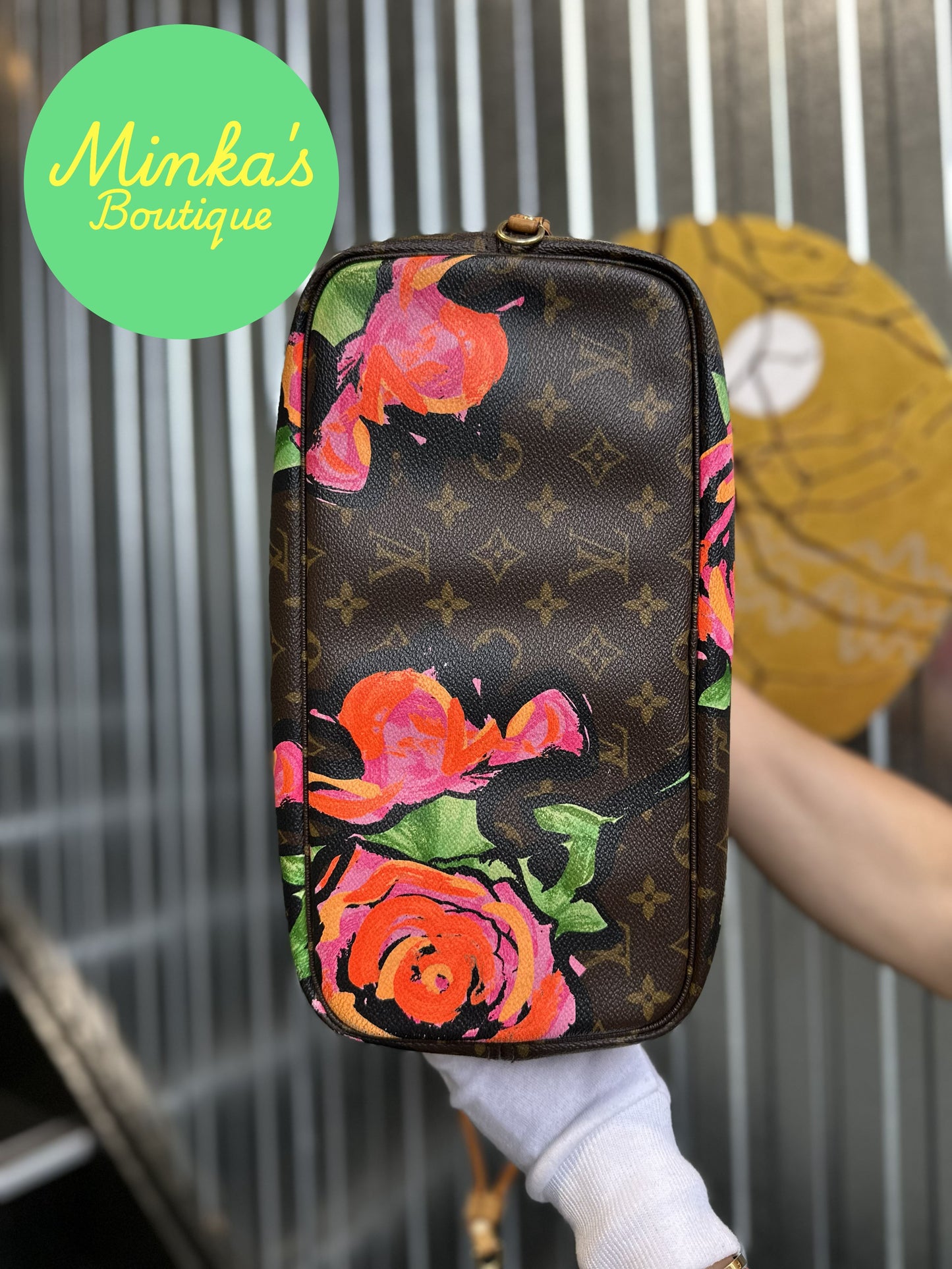 Louis Vuitton Neverfull Roses