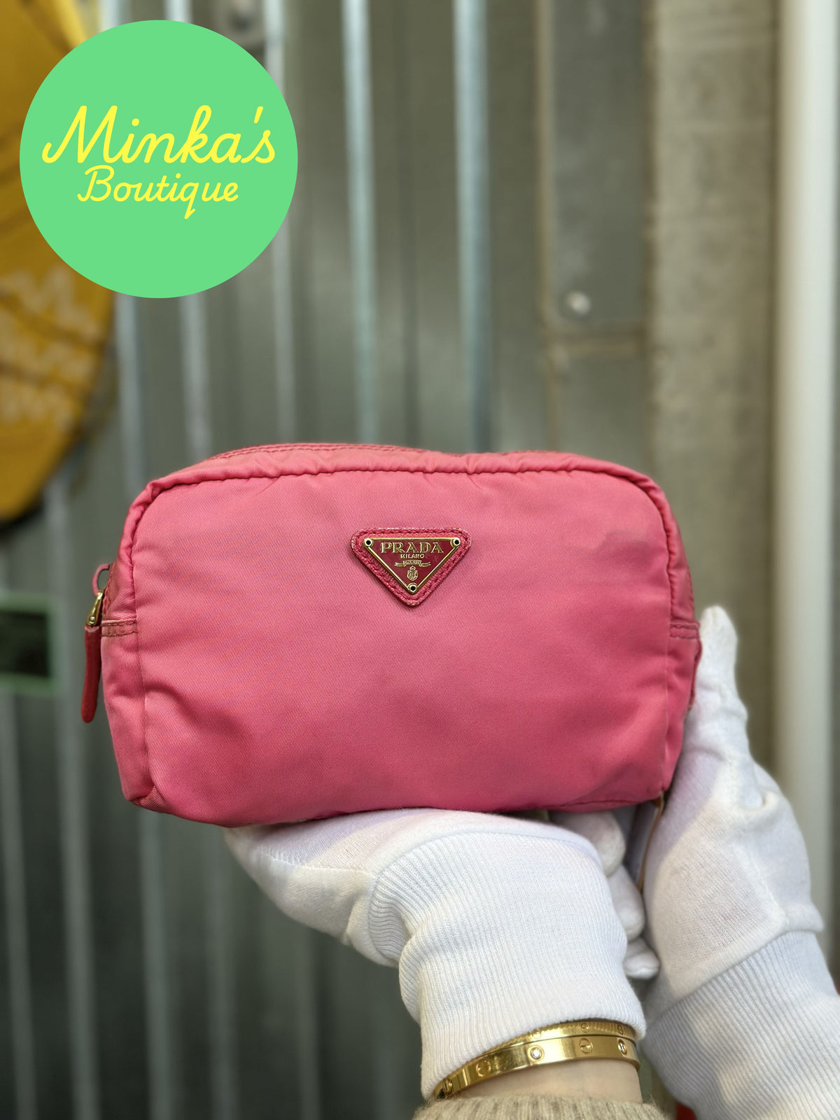 Prada Tessuto Cosmetic Pouch