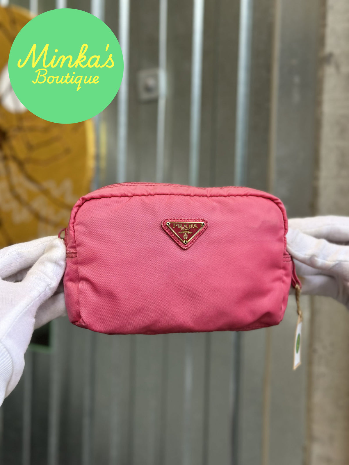 Prada Tessuto Cosmetic Pouch