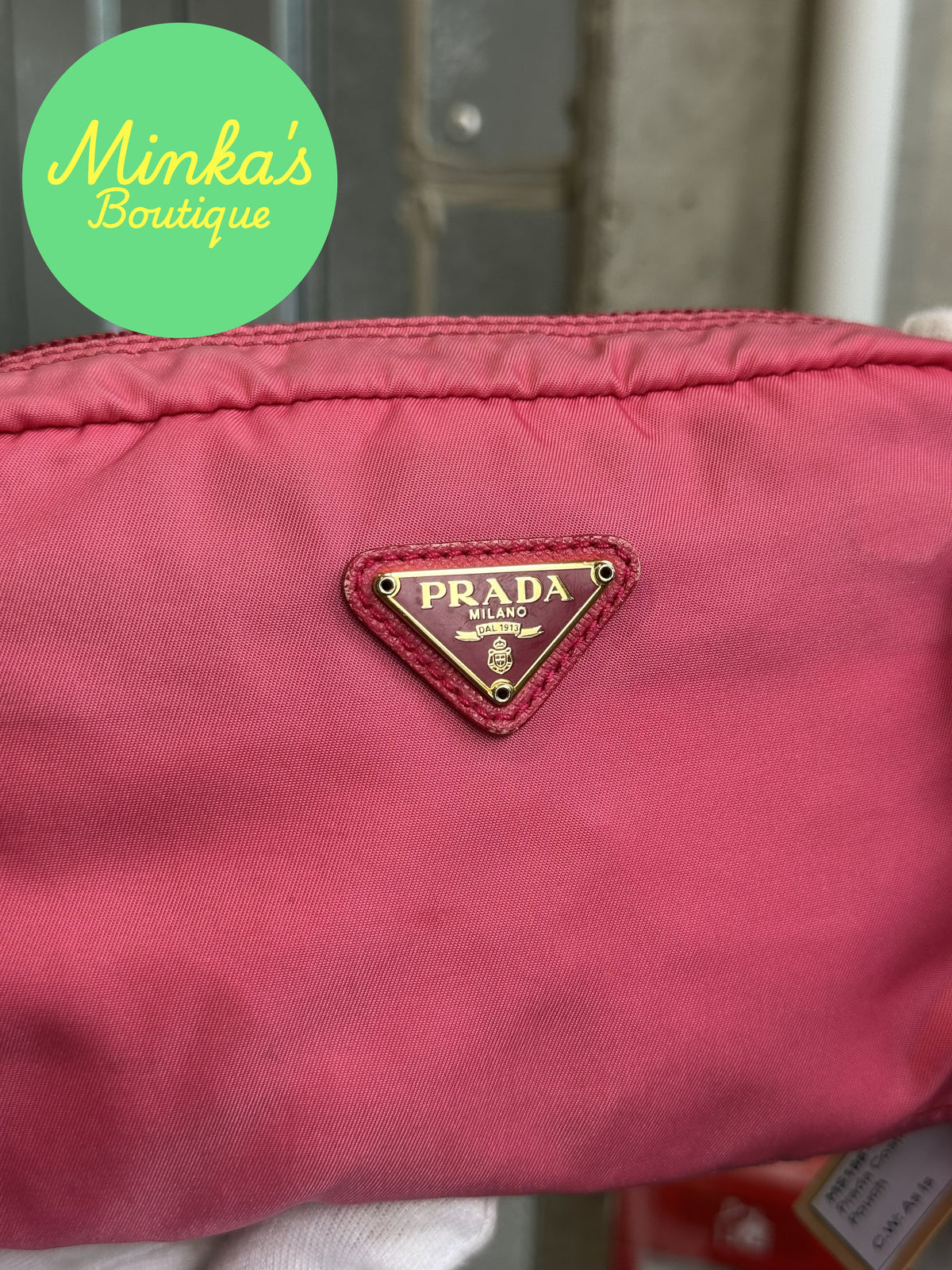Prada Tessuto Cosmetic Pouch