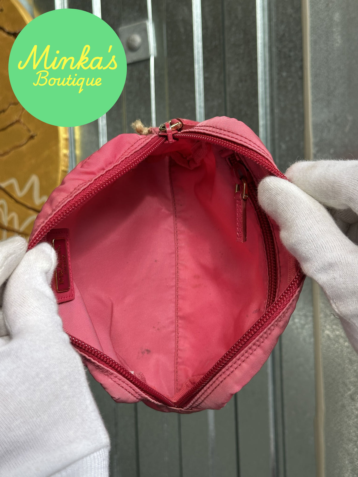 Prada Tessuto Cosmetic Pouch