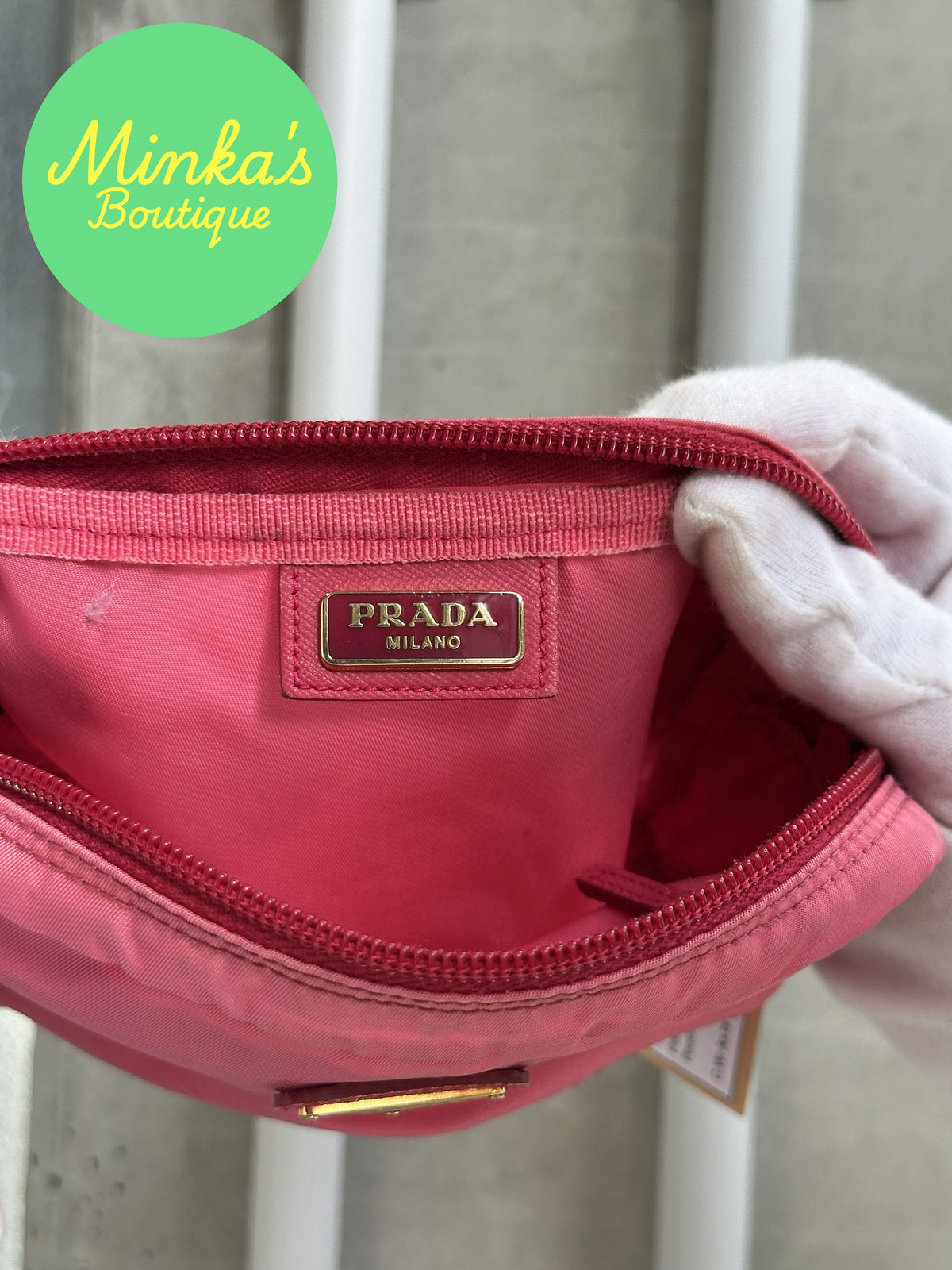Prada Tessuto Cosmetic Pouch
