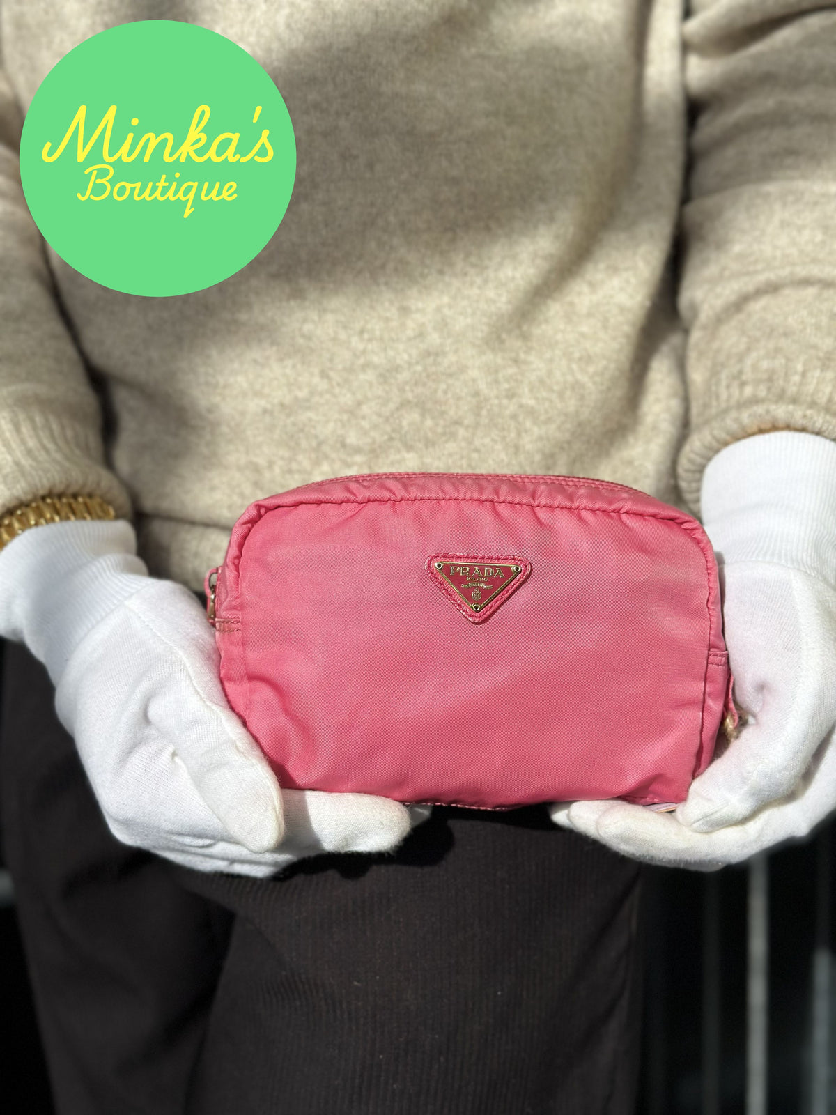 Prada Tessuto Cosmetic Pouch