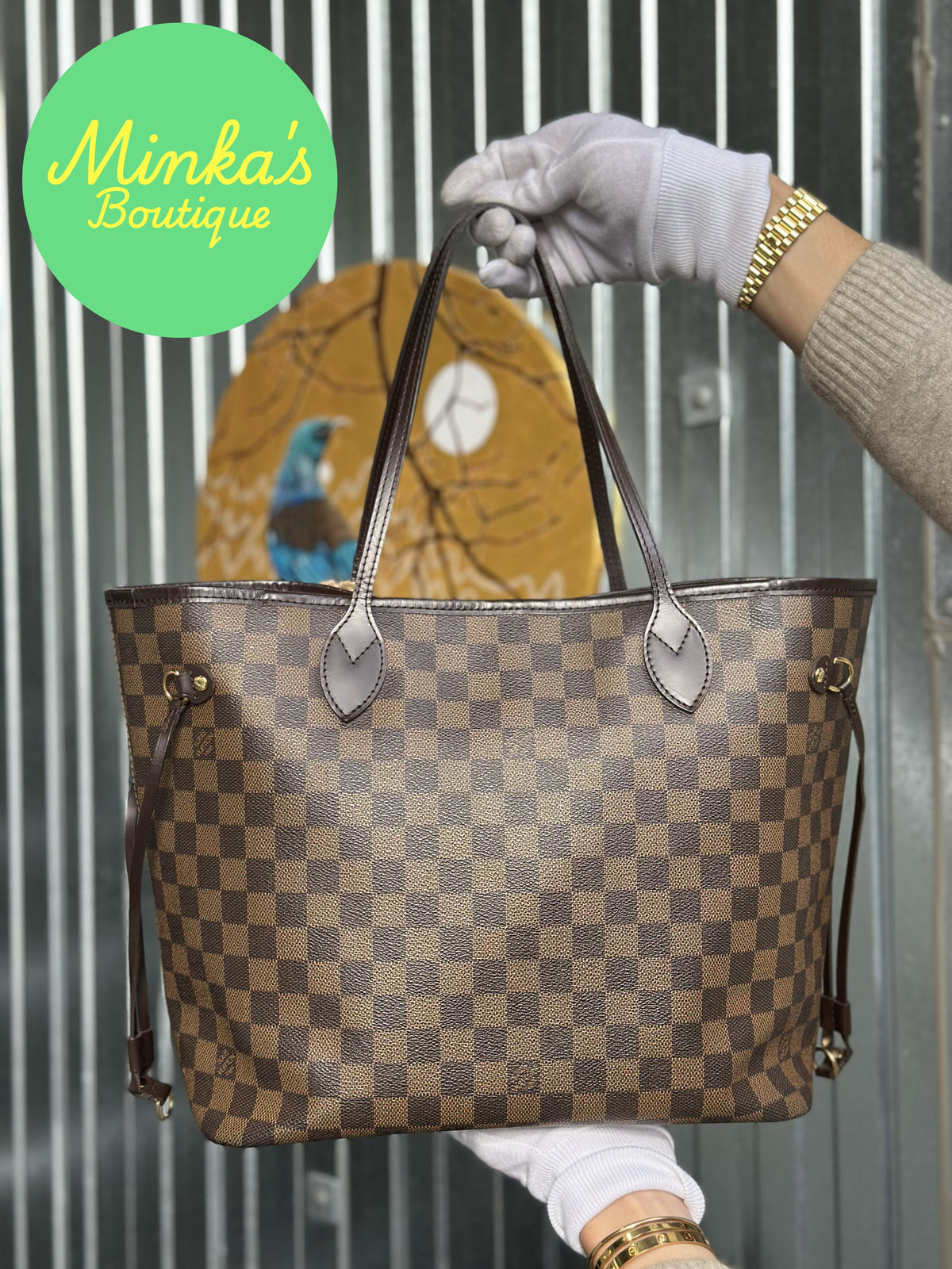 Louis Vuitton Neverfull MM Damier Ebene