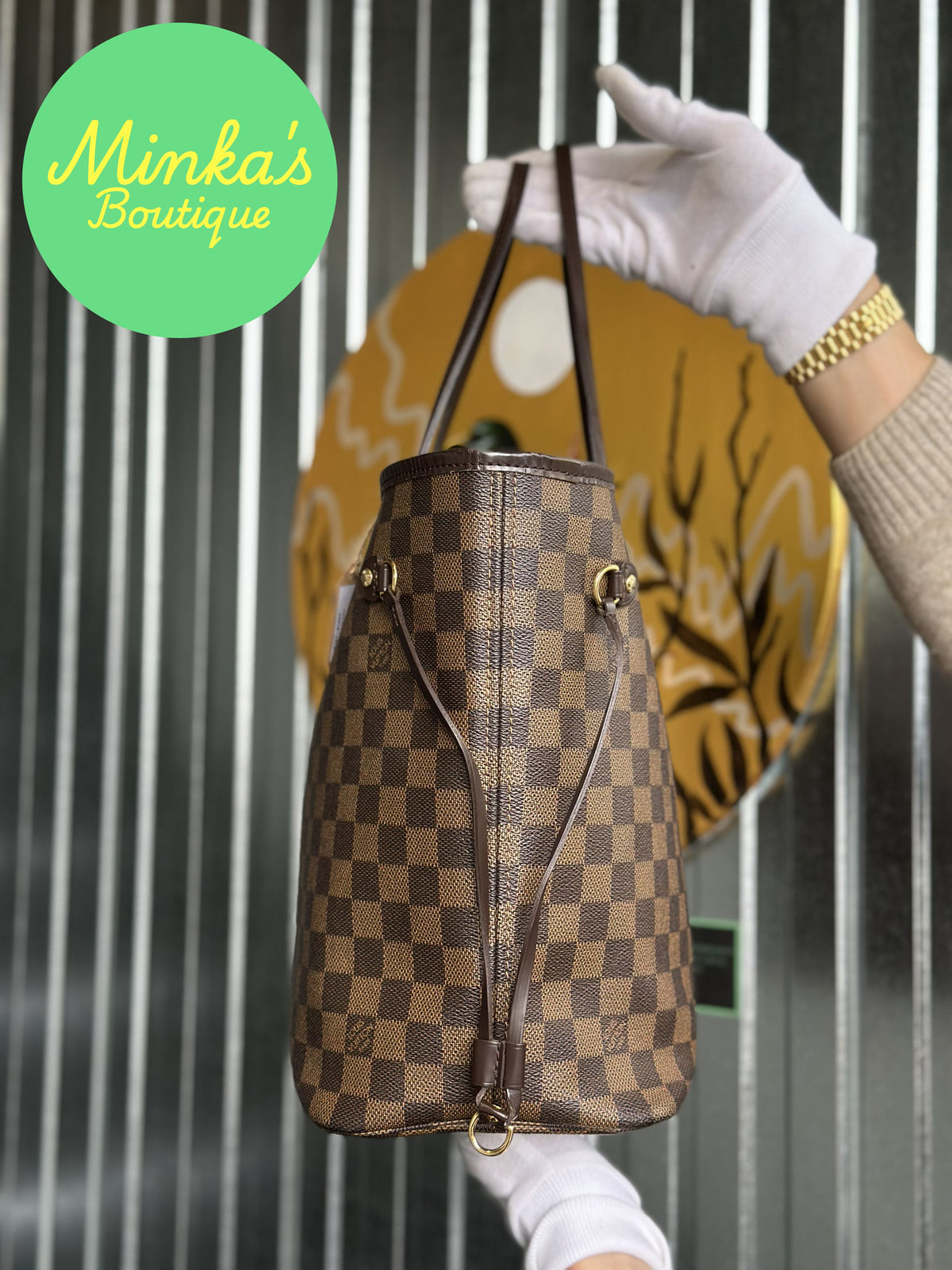 Louis Vuitton Neverfull MM Damier Ebene