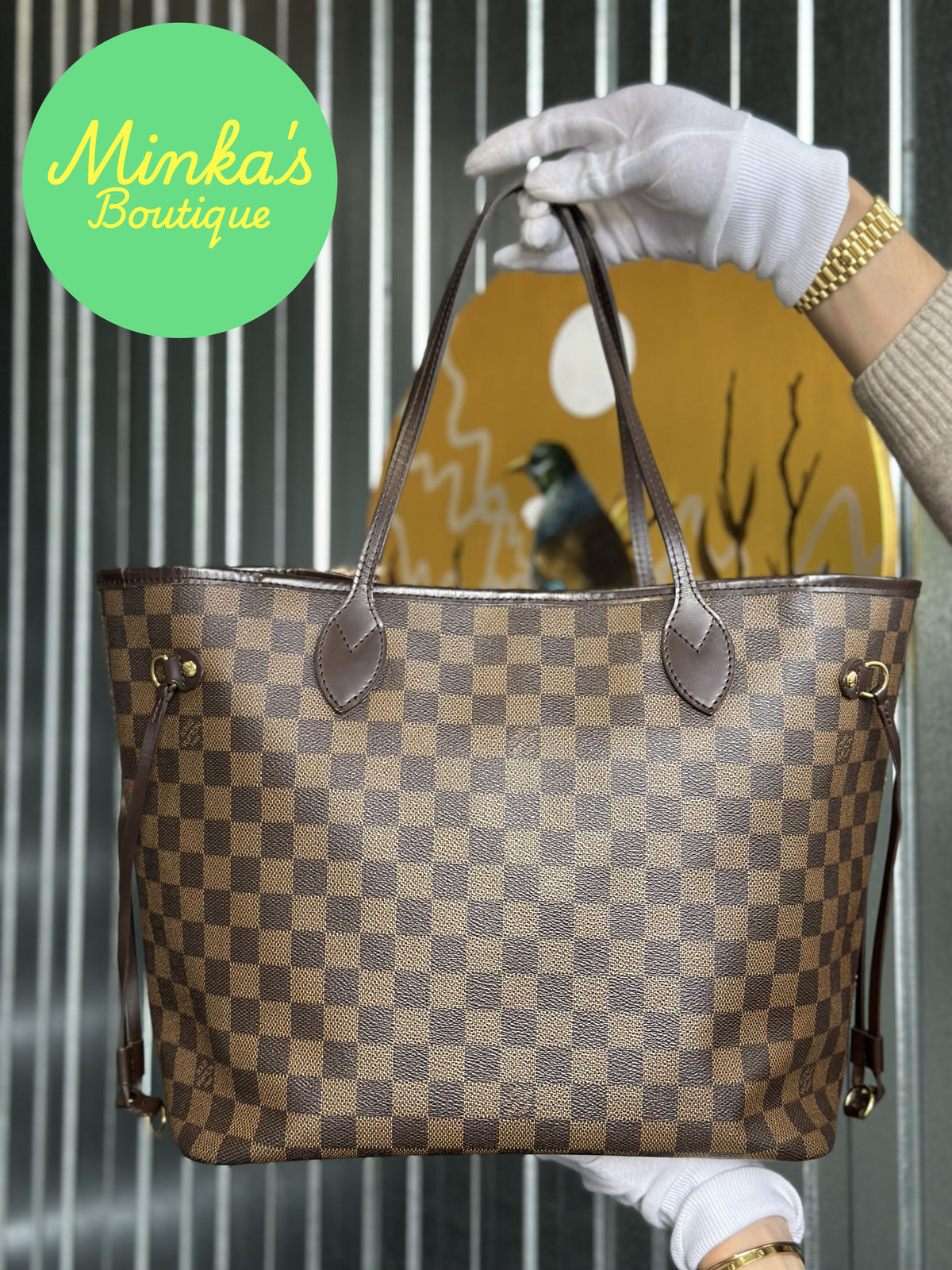 Louis Vuitton Neverfull MM Damier Ebene