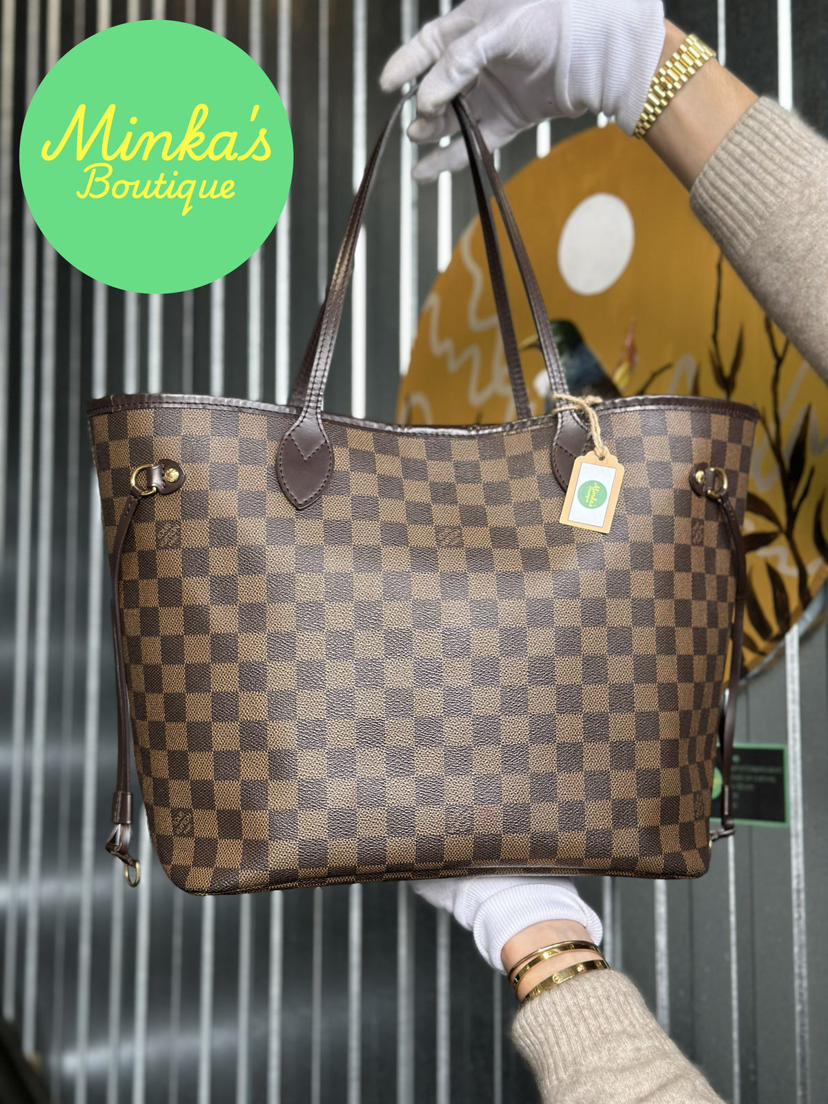 Louis Vuitton Neverfull MM Damier Ebene
