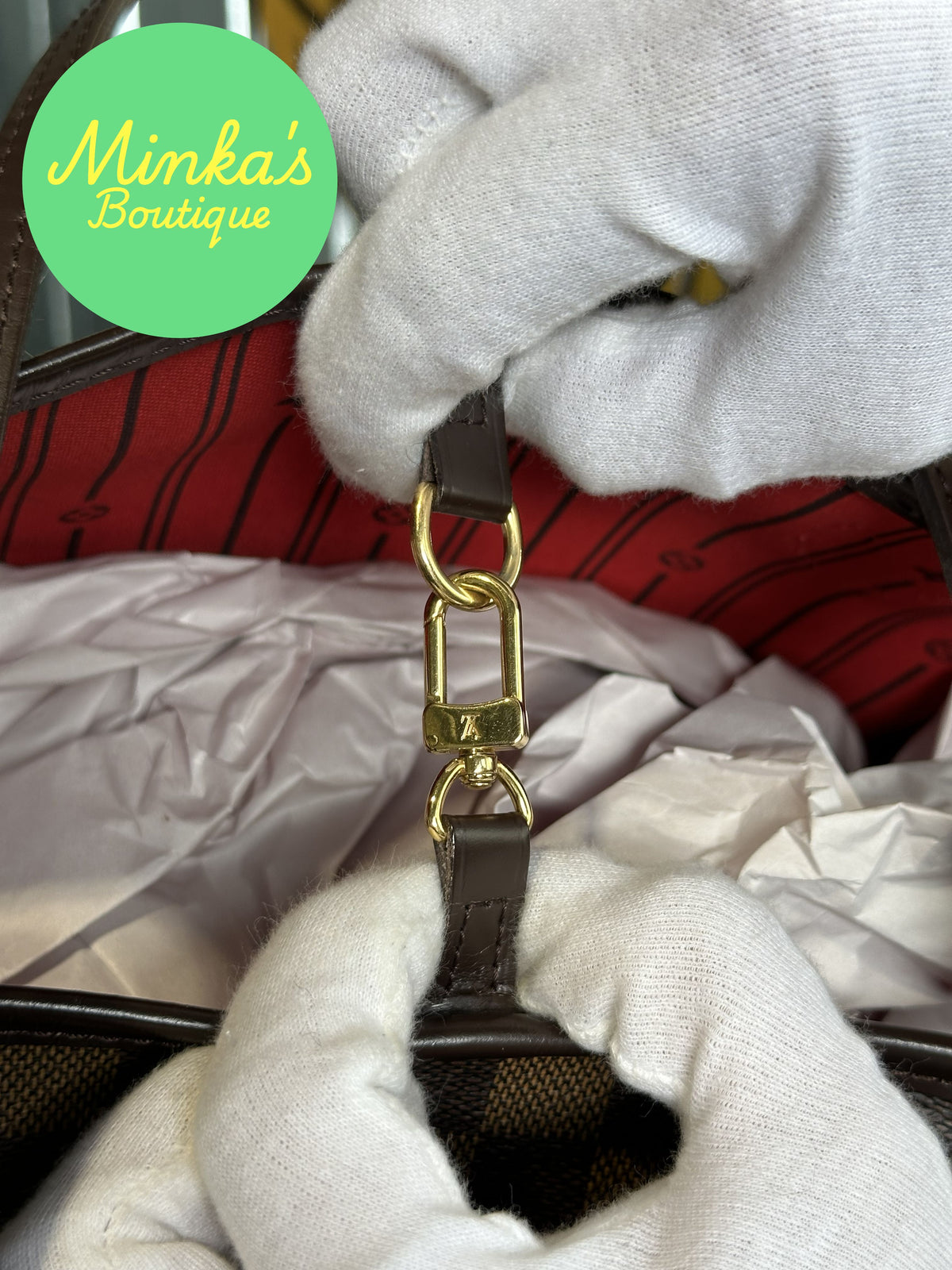 Louis Vuitton Neverfull MM Damier Ebene
