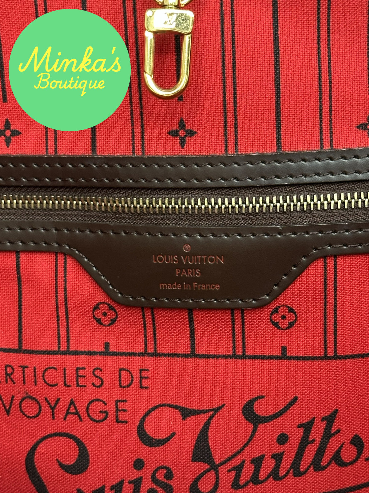 Louis Vuitton Neverfull MM Damier Ebene