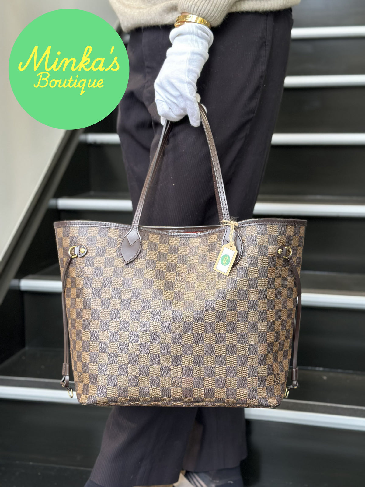 Louis Vuitton Neverfull MM Damier Ebene