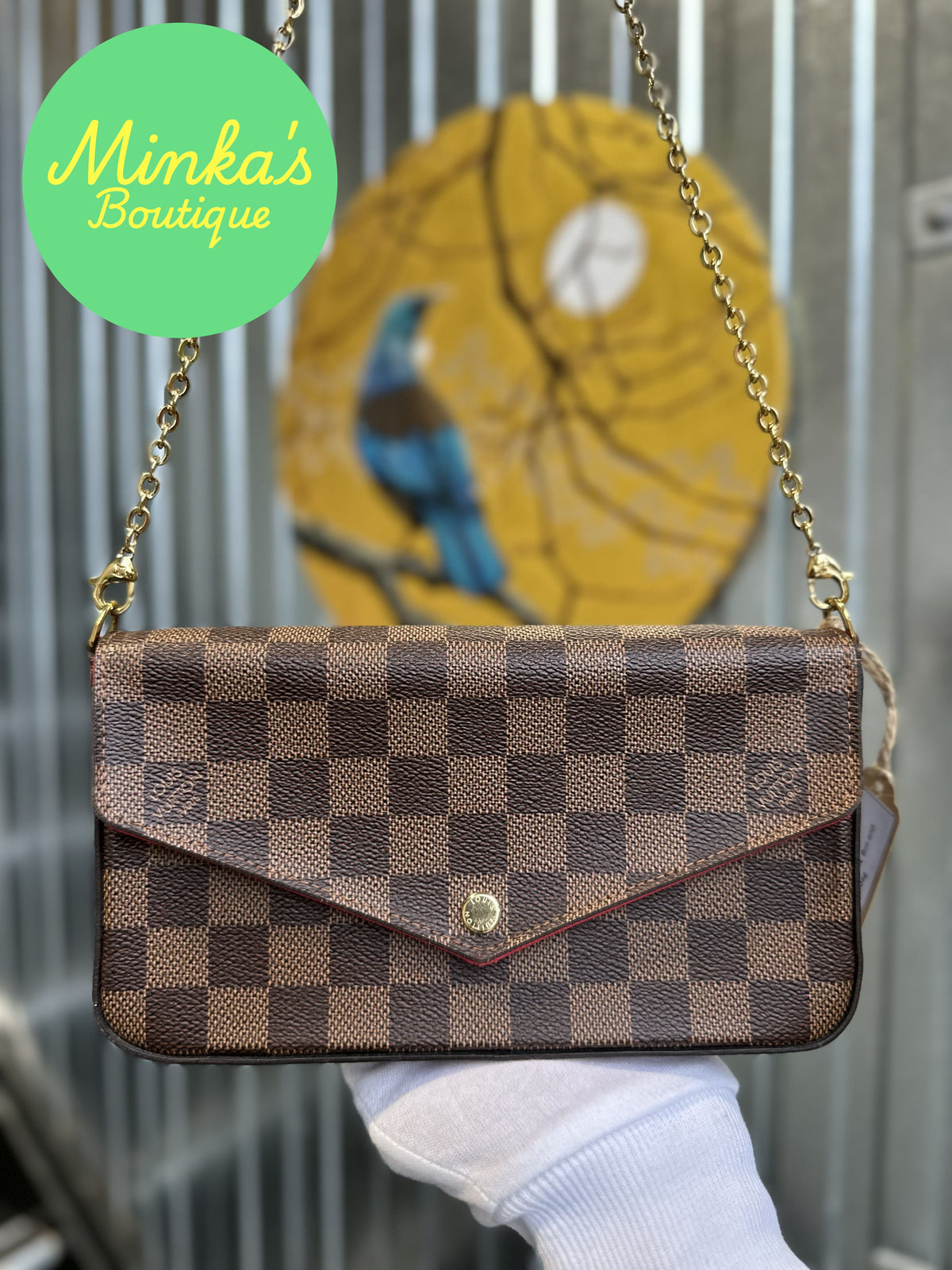 Louis Vuitton Pochette Félicie Damier Ebene
