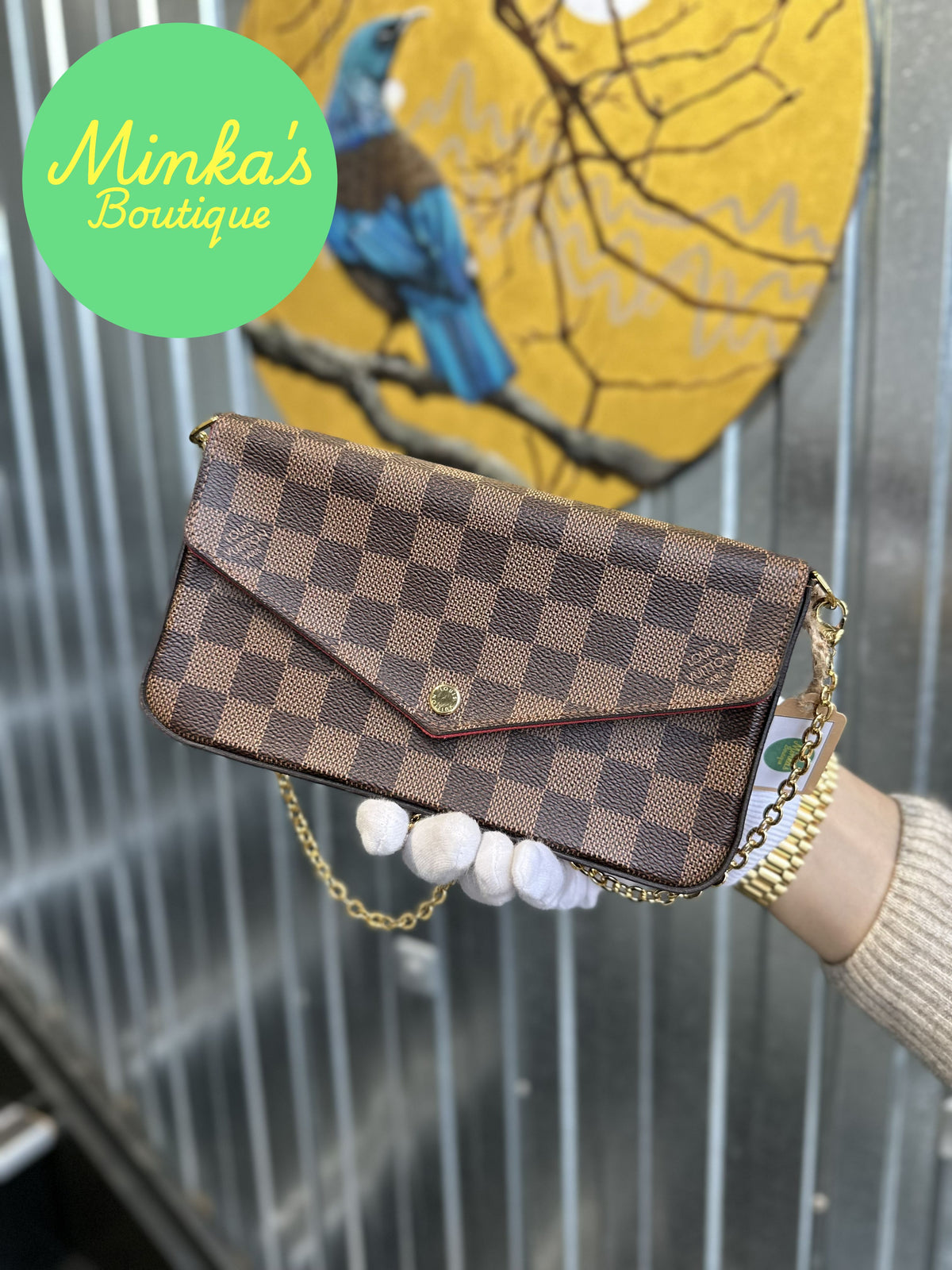 Louis Vuitton Pochette Félicie Damier Ebene