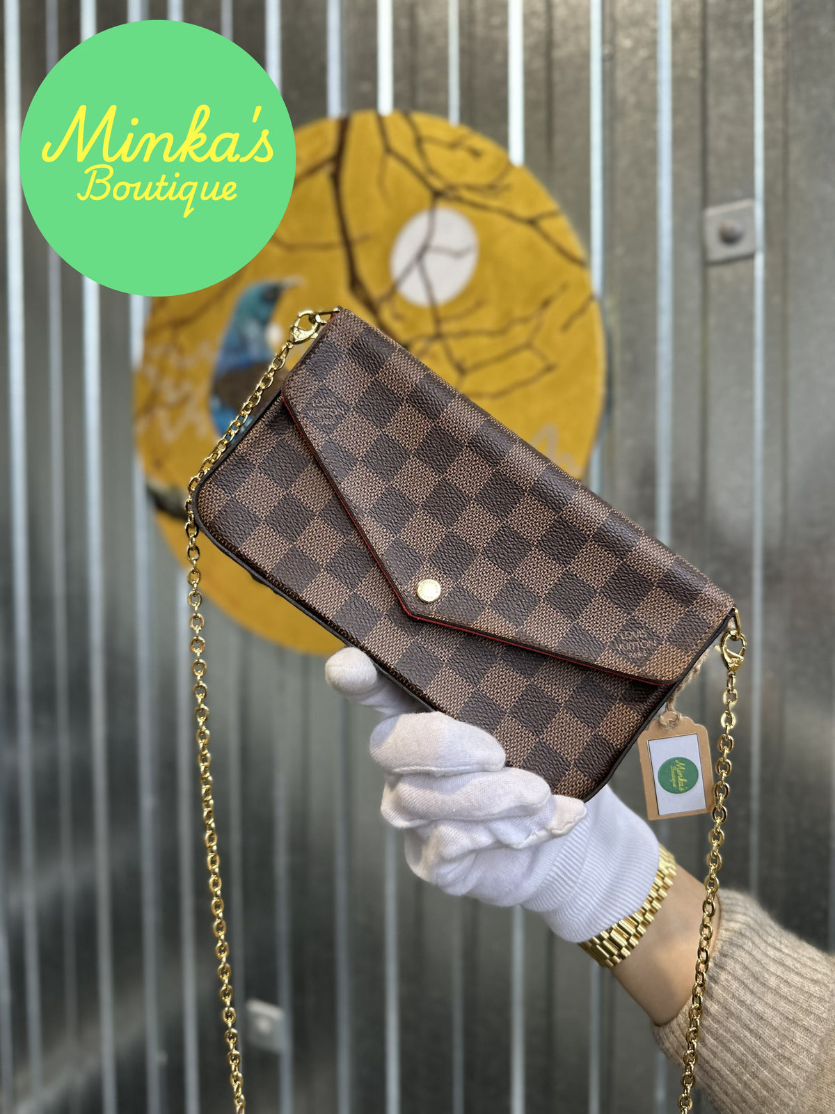 Louis Vuitton Pochette Félicie Damier Ebene