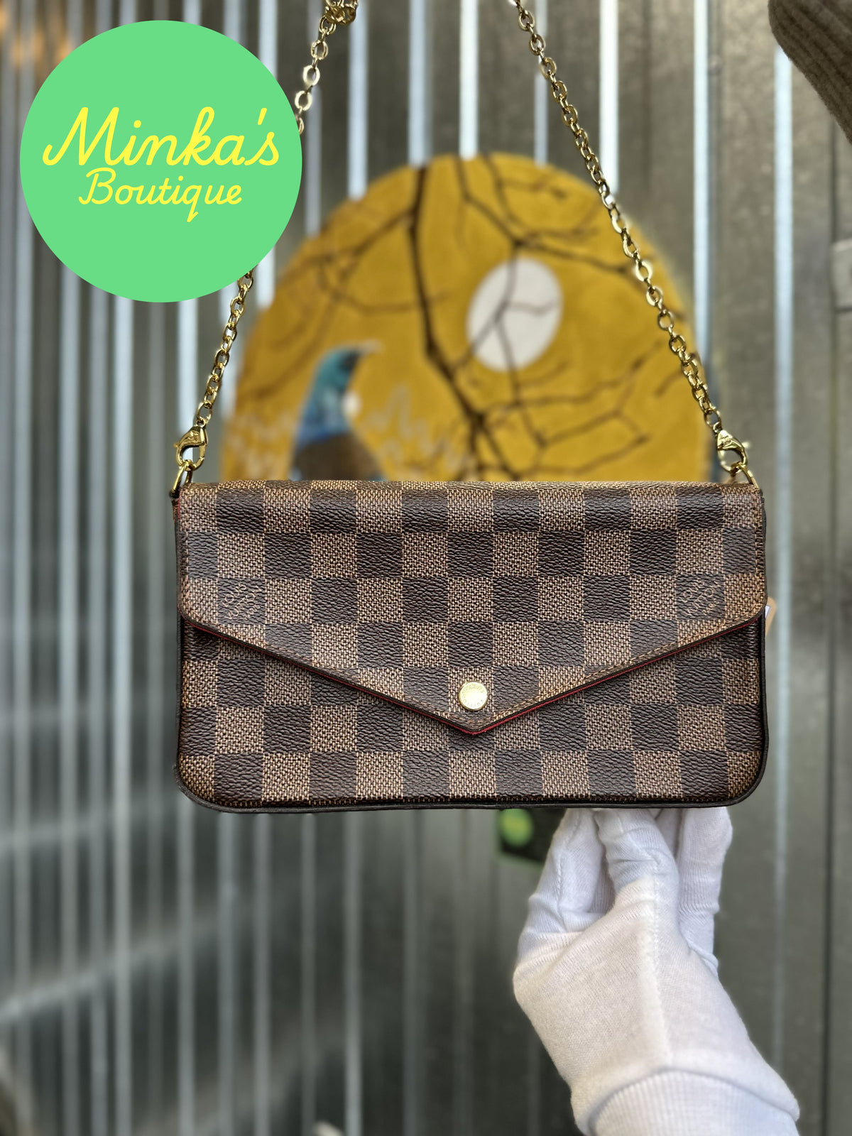 Louis Vuitton Pochette Félicie Damier Ebene