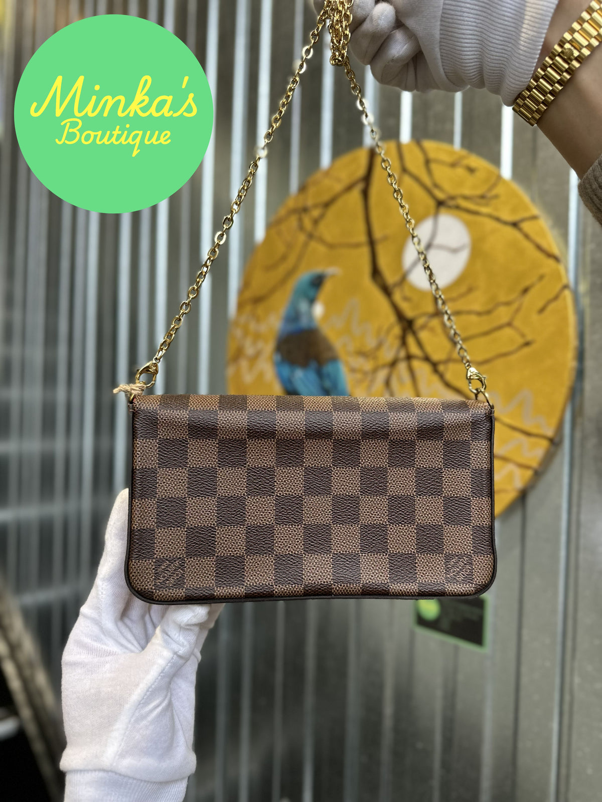 Louis Vuitton Pochette Félicie Damier Ebene