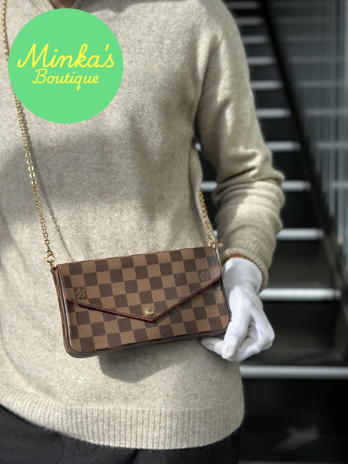 Louis Vuitton Pochette Félicie Damier Ebene