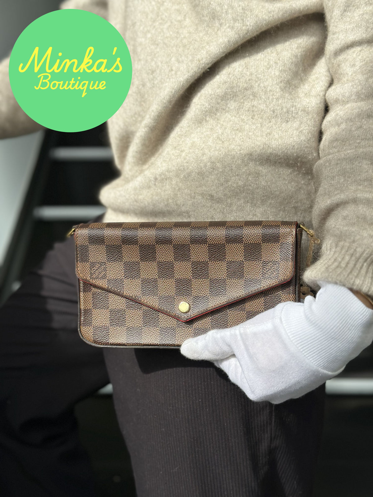 Louis Vuitton Pochette Félicie Damier Ebene
