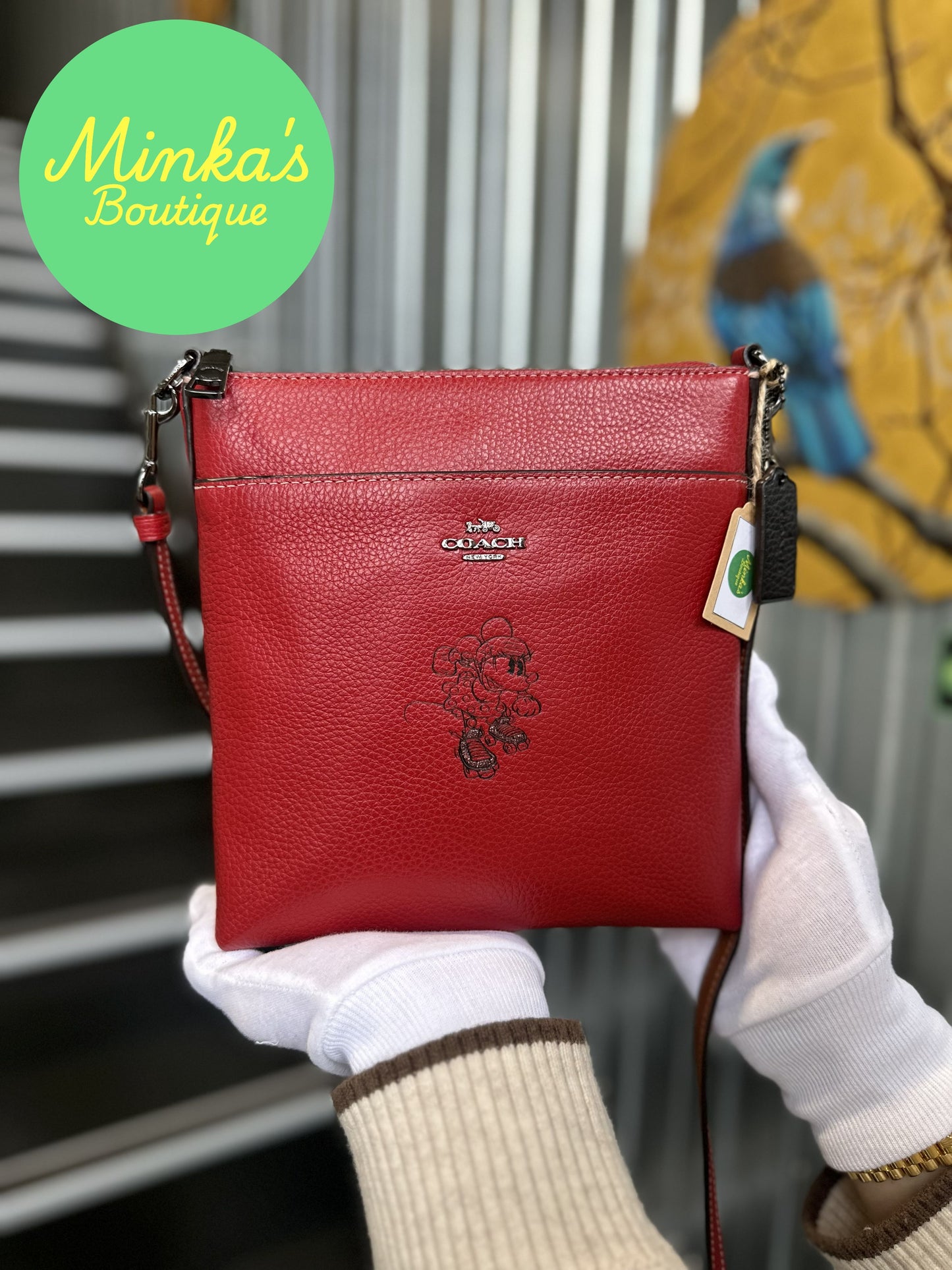 Coach x Disney Kitt Messenger