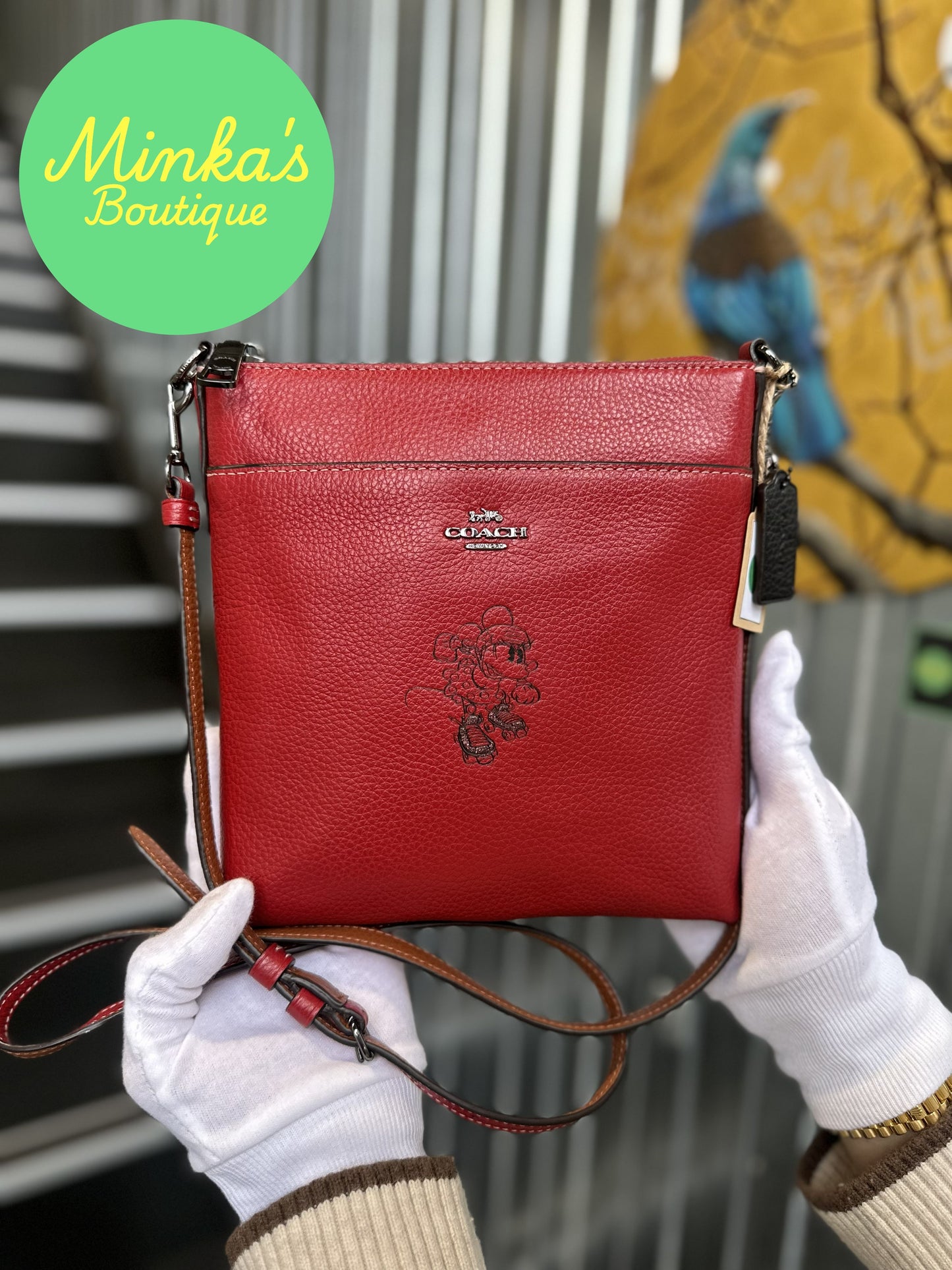 Coach x Disney Kitt Messenger