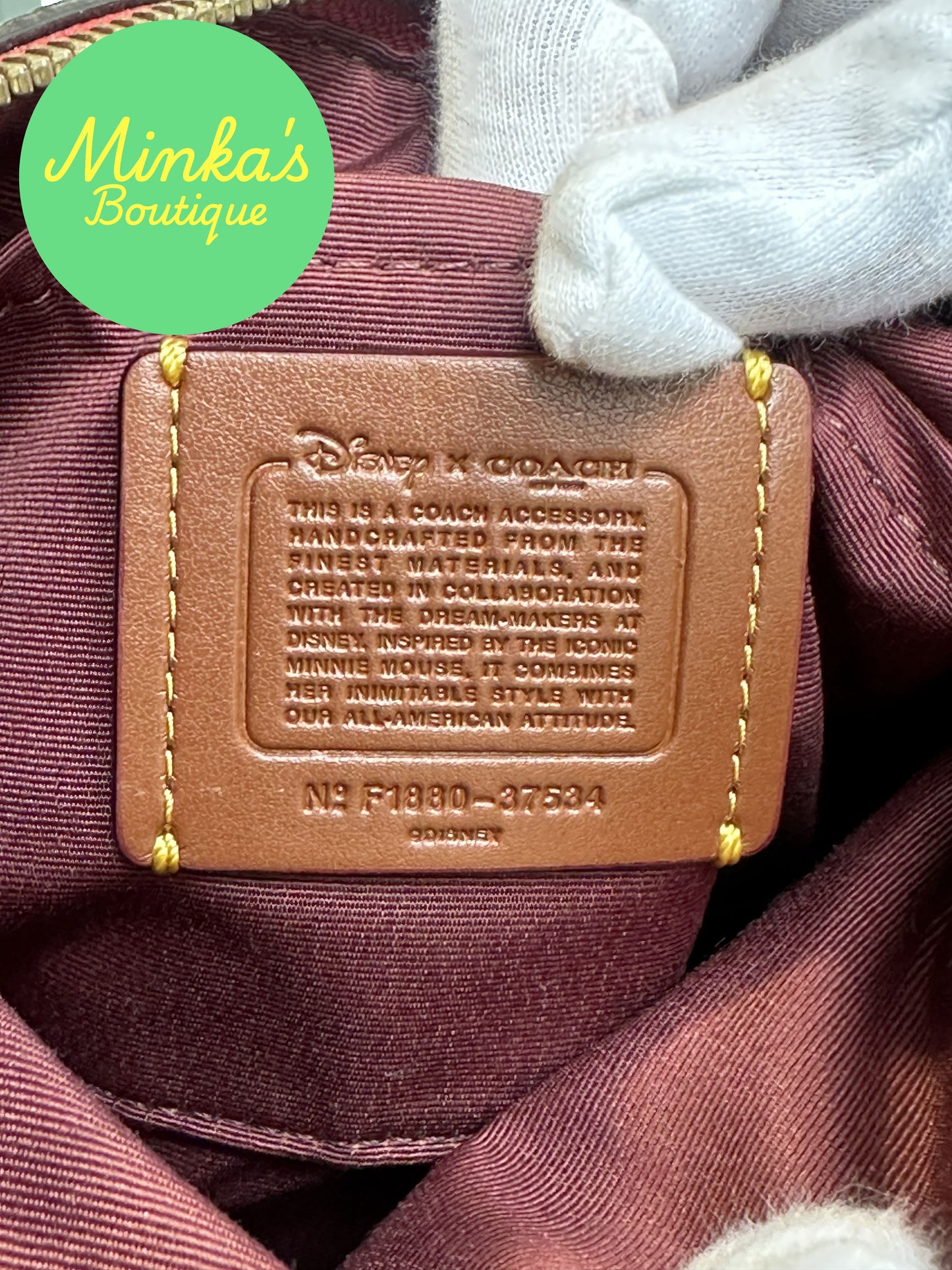 Coach x Disney Kitt Messenger