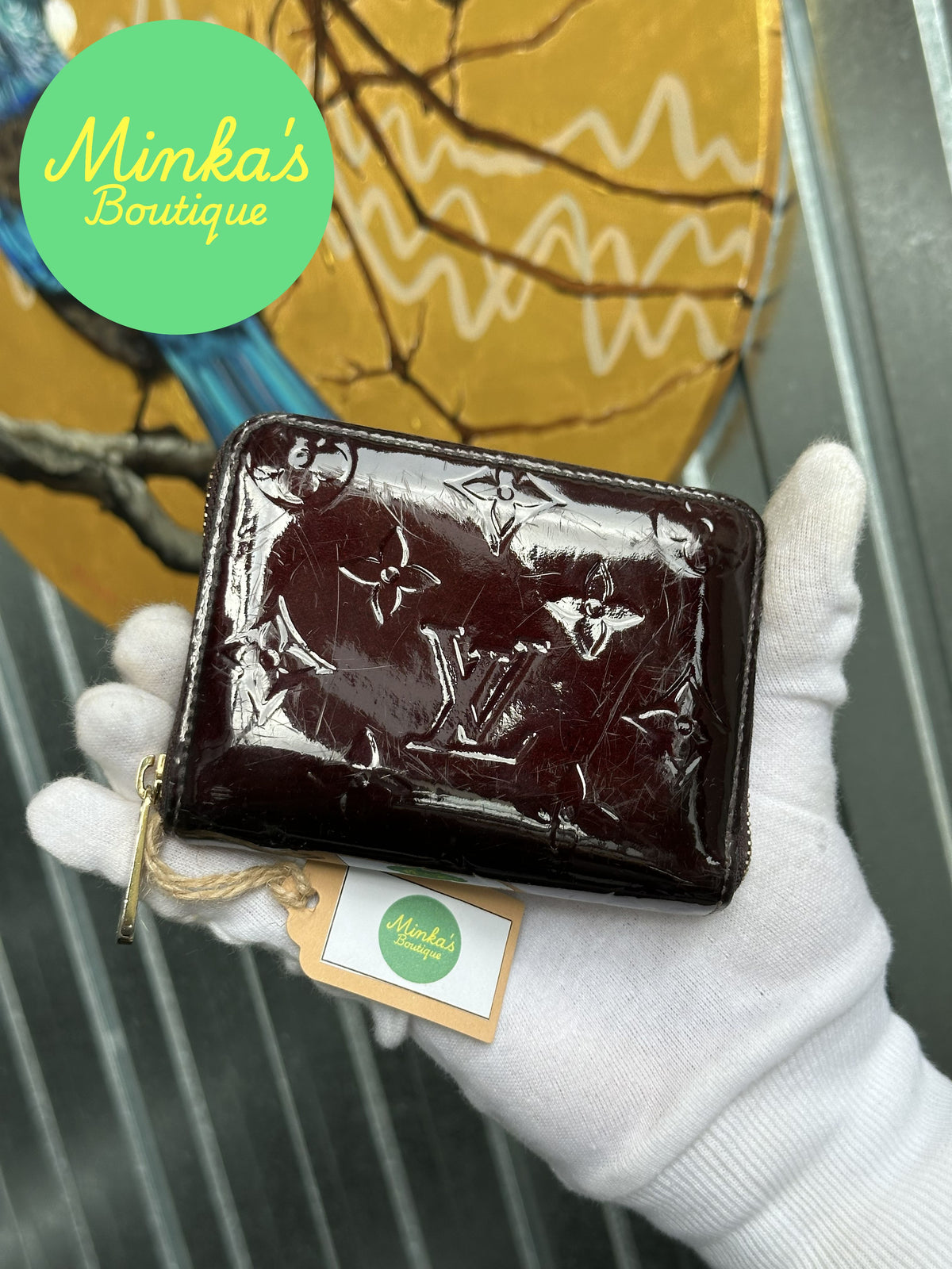 Louis Vuitton Vernis Zippy Coin Purse