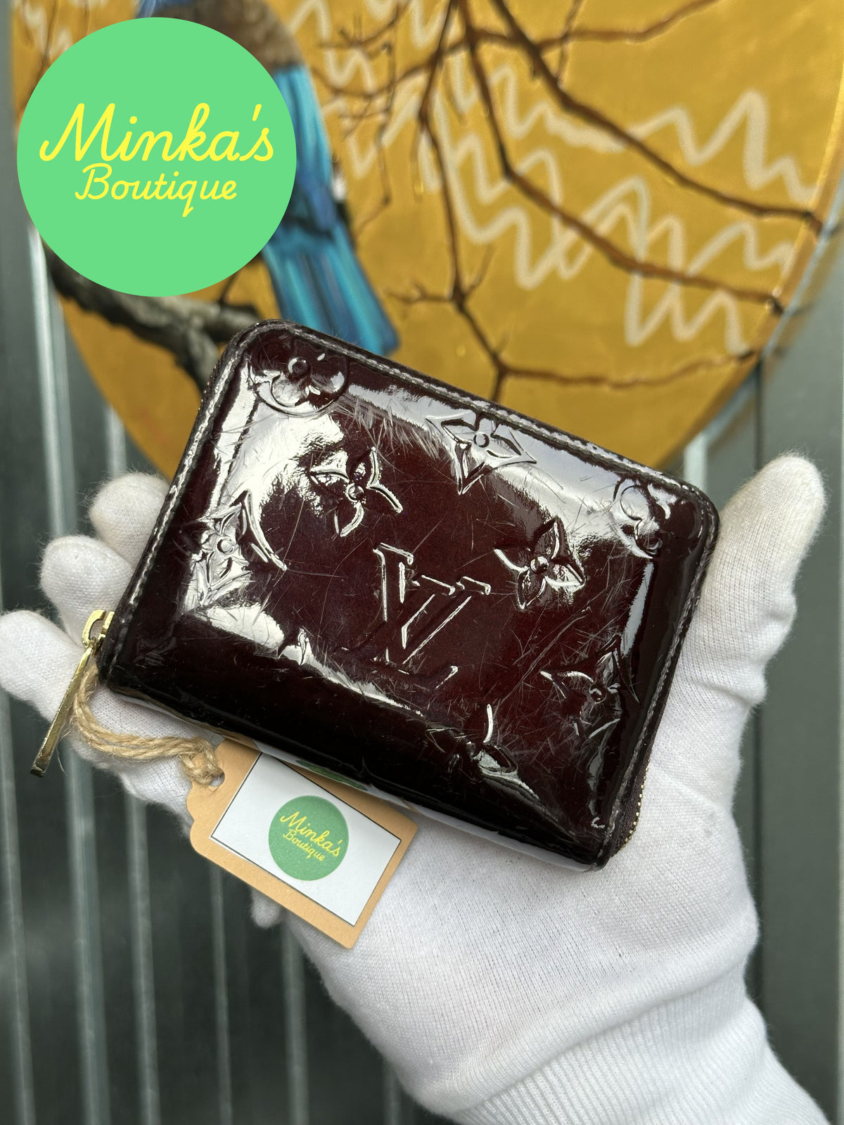 Louis Vuitton Vernis Zippy Coin Purse