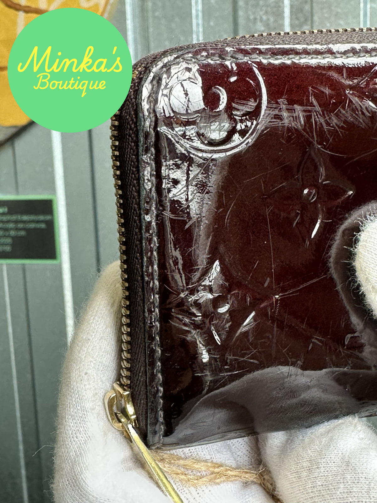 Louis Vuitton Vernis Zippy Coin Purse