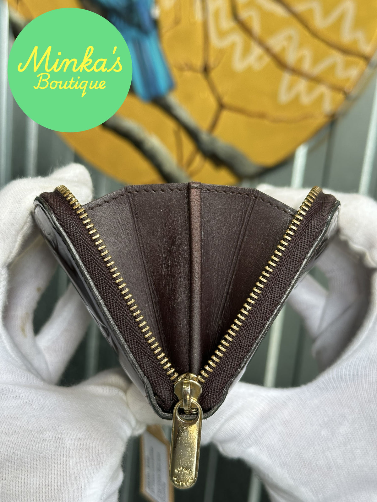 Louis Vuitton Vernis Zippy Coin Purse