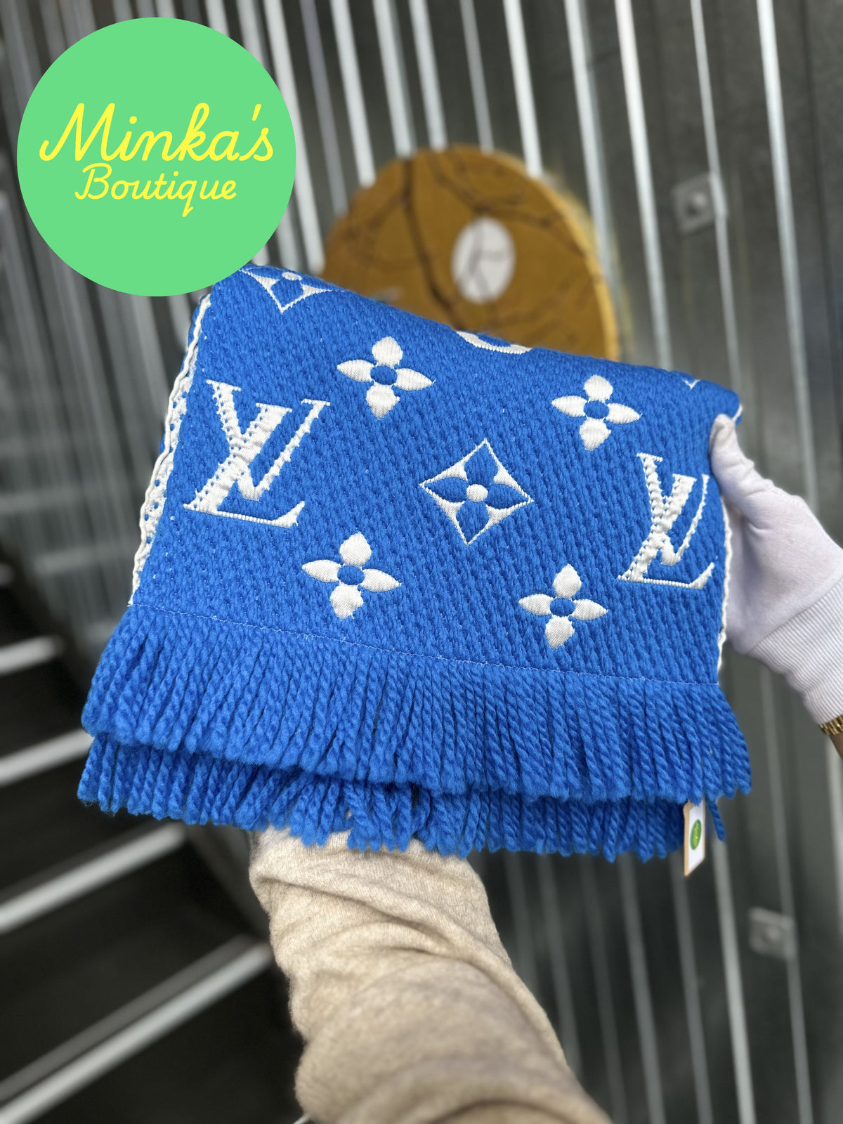 Louis Vuitton Écharpe Logomania Duo Scarf