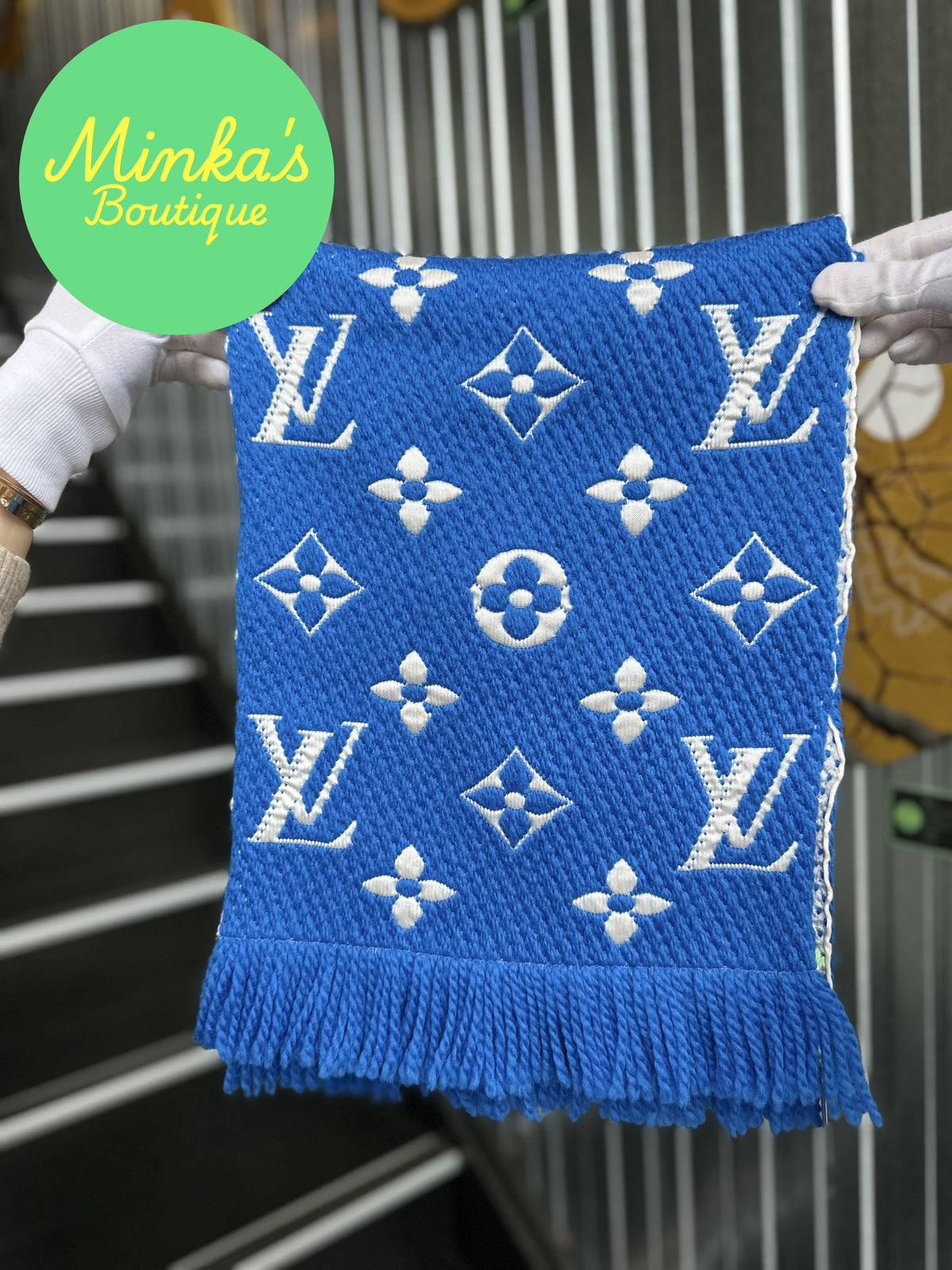 Louis Vuitton Écharpe Logomania Duo Scarf
