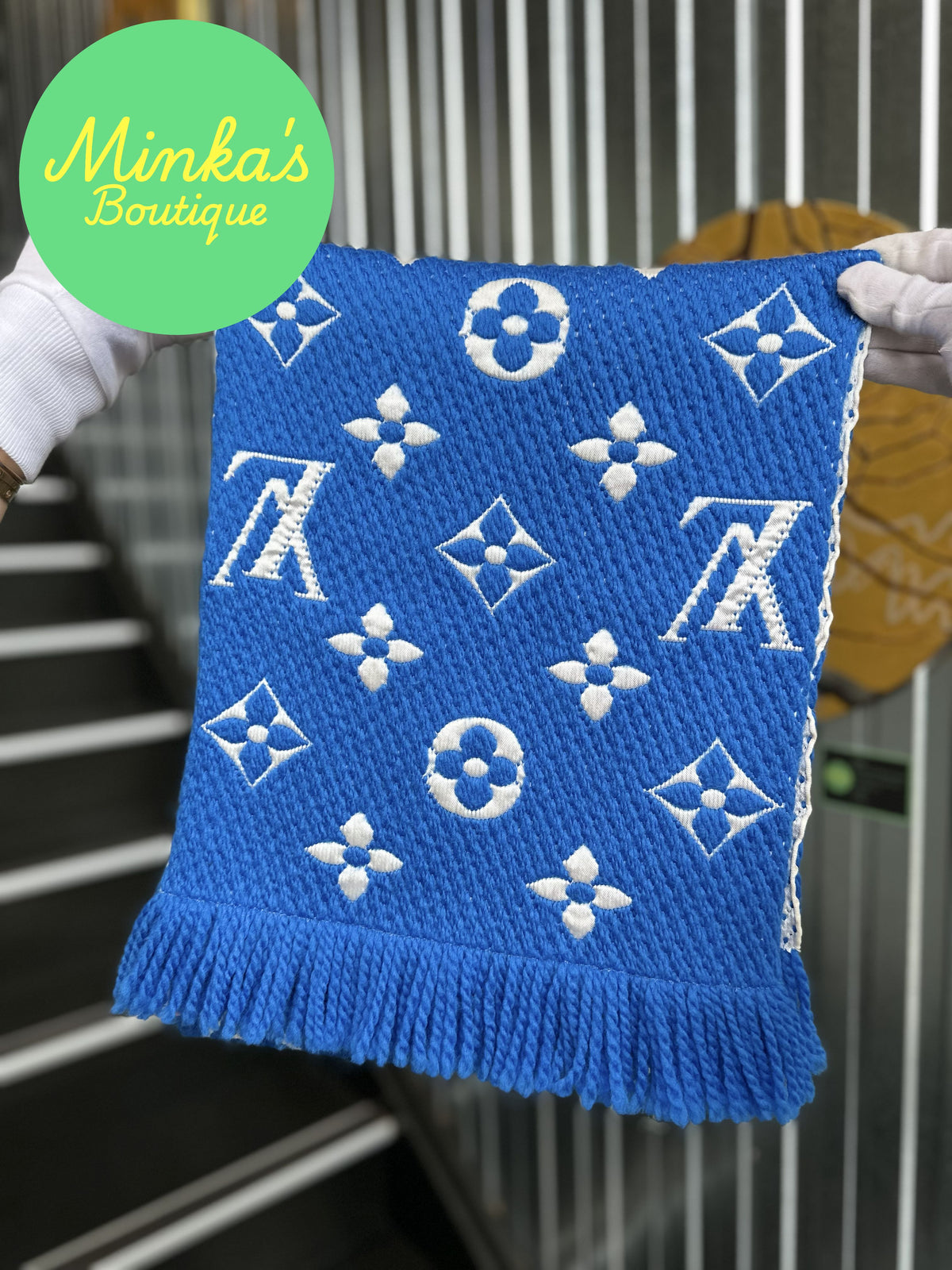 Louis Vuitton Écharpe Logomania Duo Scarf