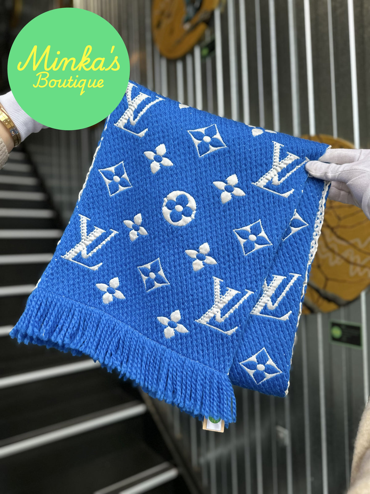 Louis Vuitton Écharpe Logomania Duo Scarf