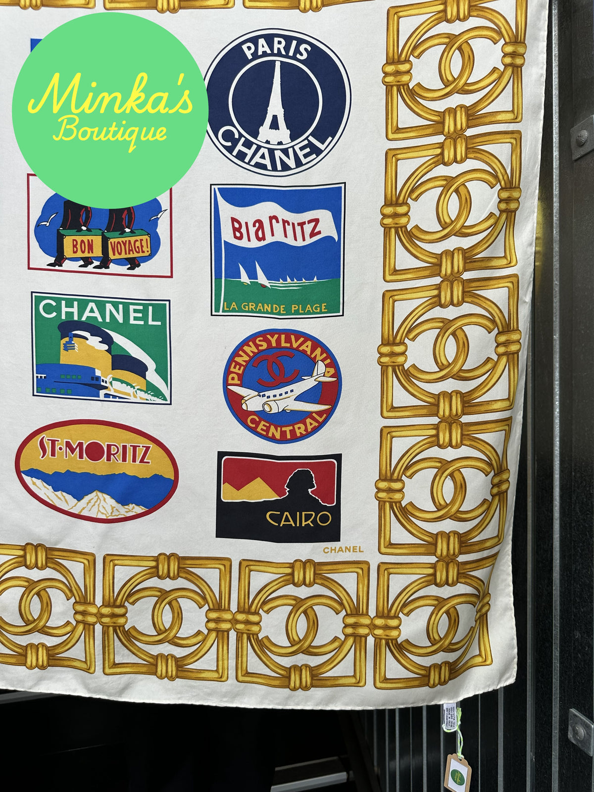 Chanel Bon Voyage Scarf