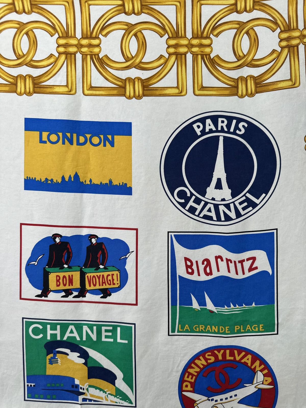 Chanel Bon Voyage Scarf