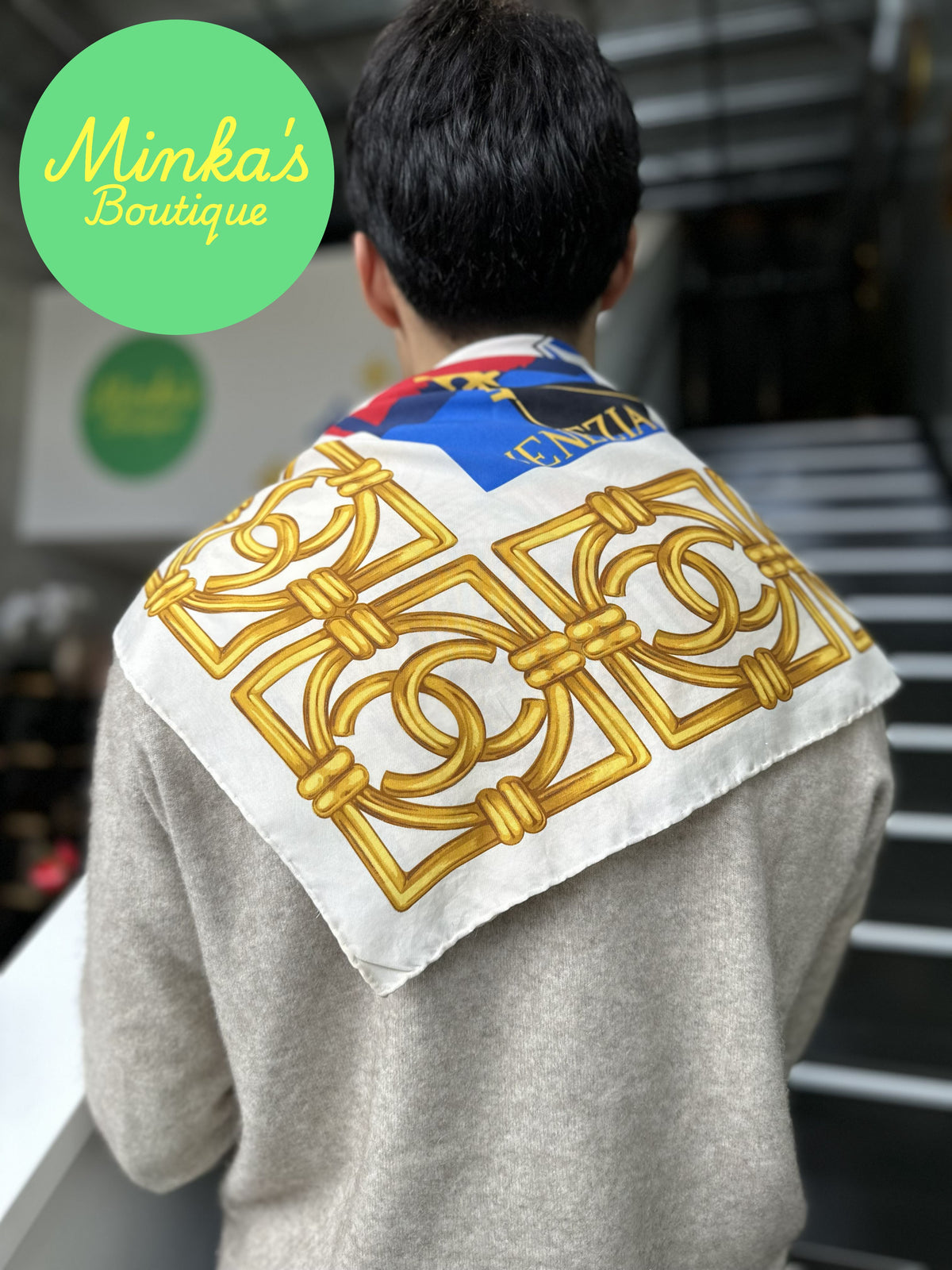 Chanel Bon Voyage Scarf