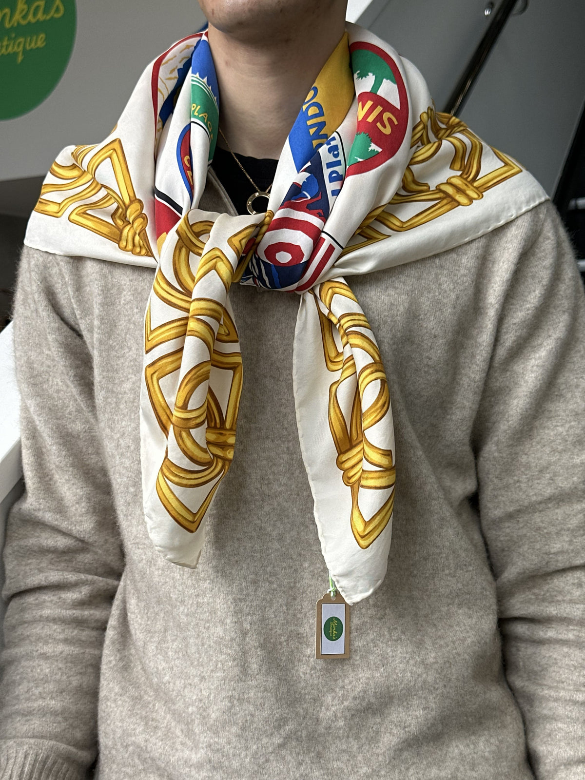 Chanel Bon Voyage Scarf