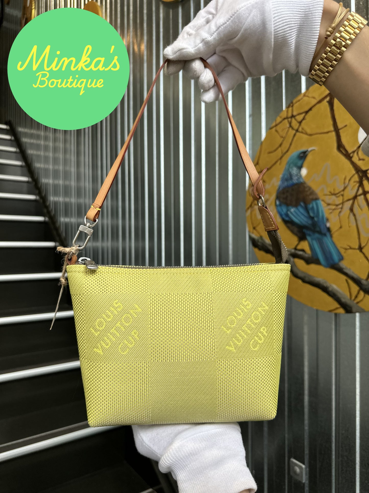 Louis Vuitton Cup Damier Géant Pochette